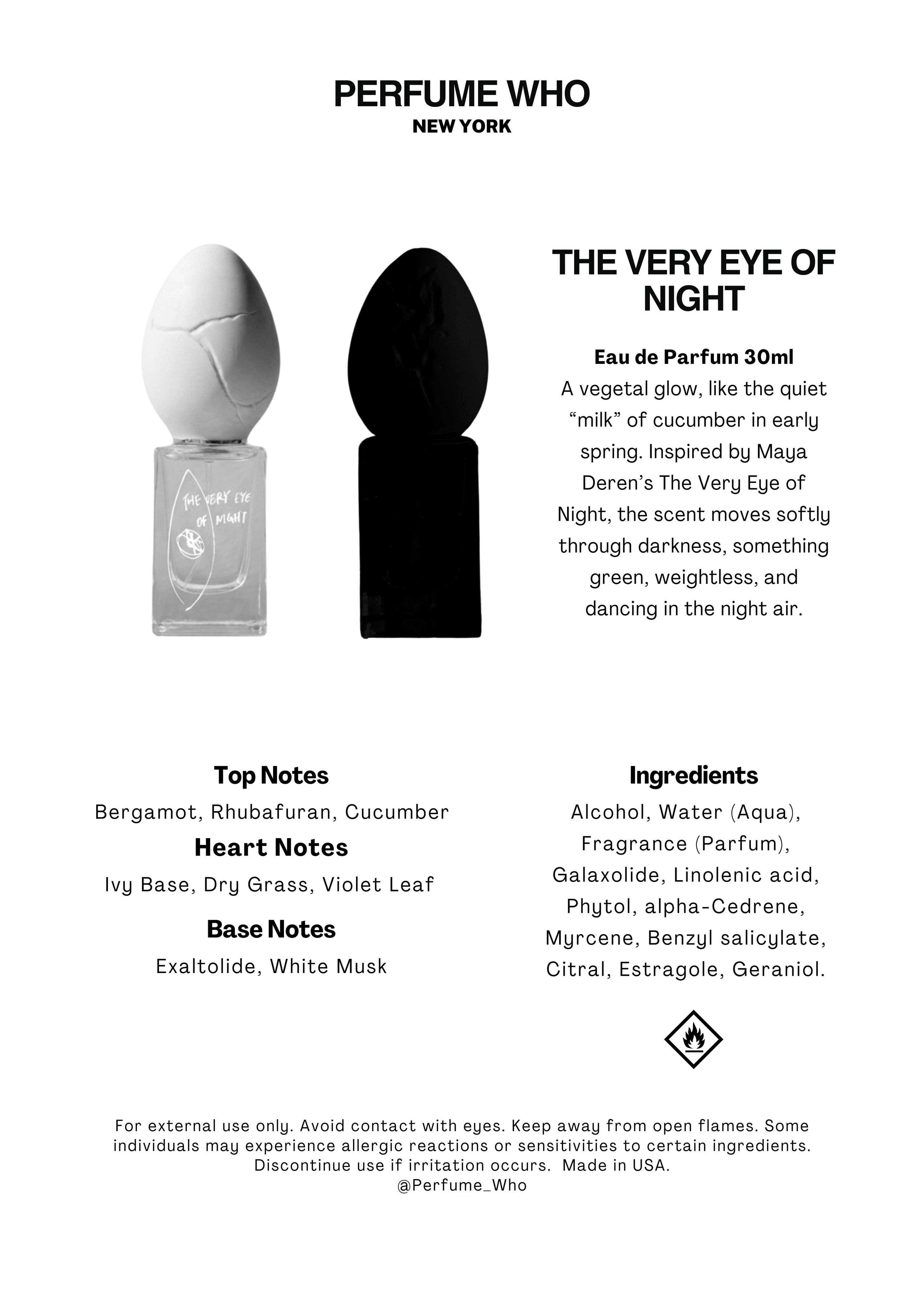 The very eye of night eau de parfum