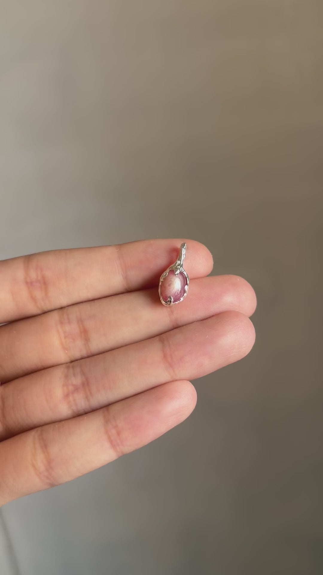 Nymph pendant - silver