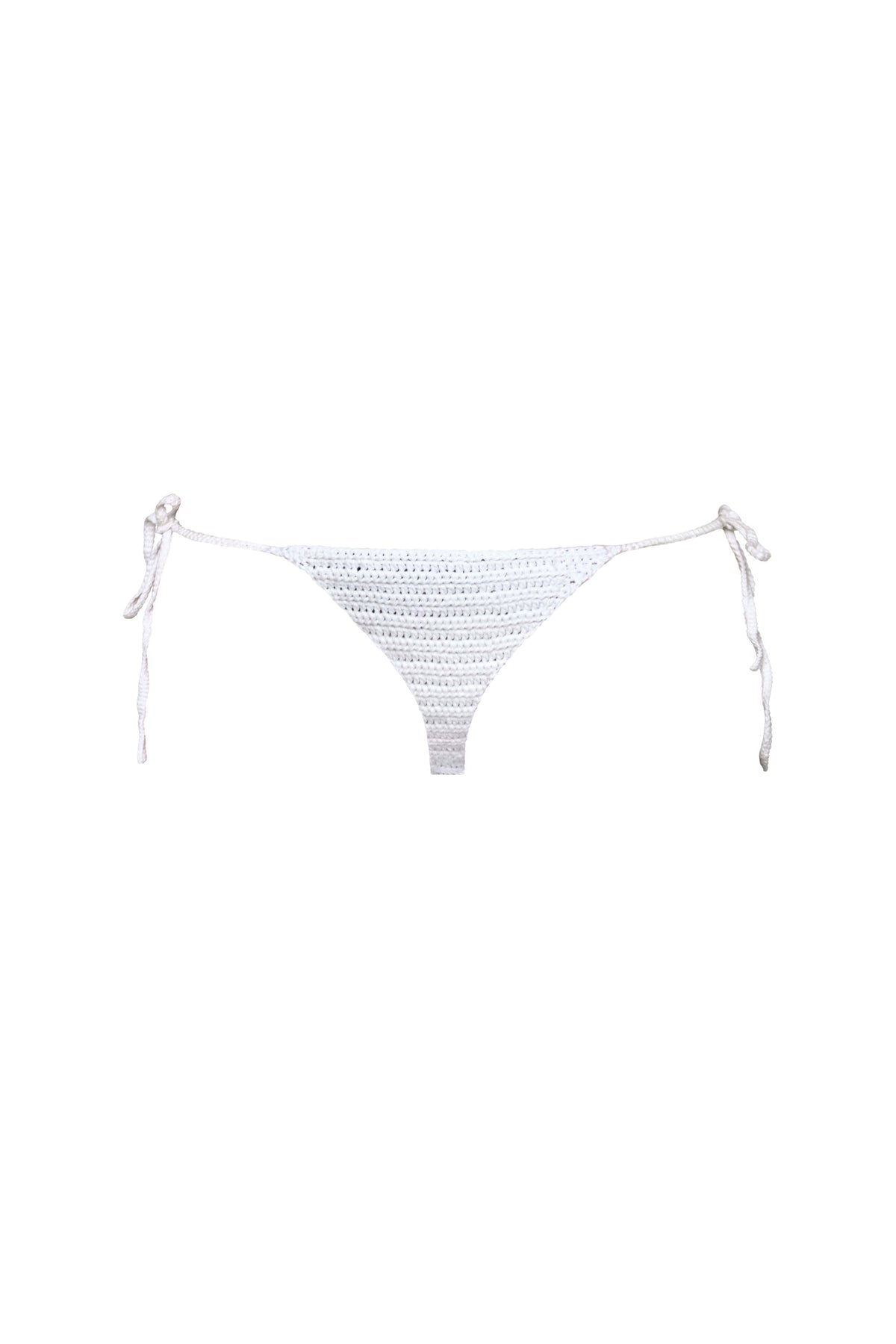 Knitted sunny side bikini