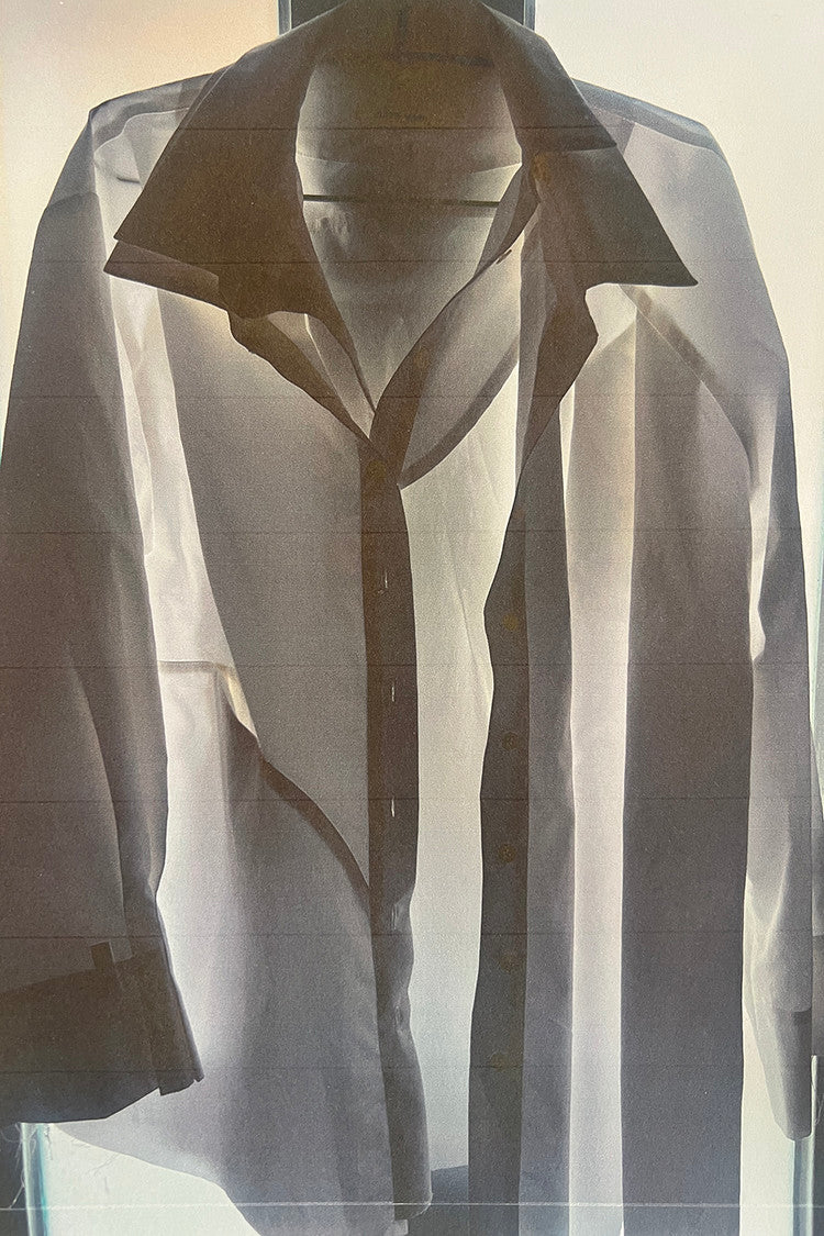 Double collar shirt - charcoal