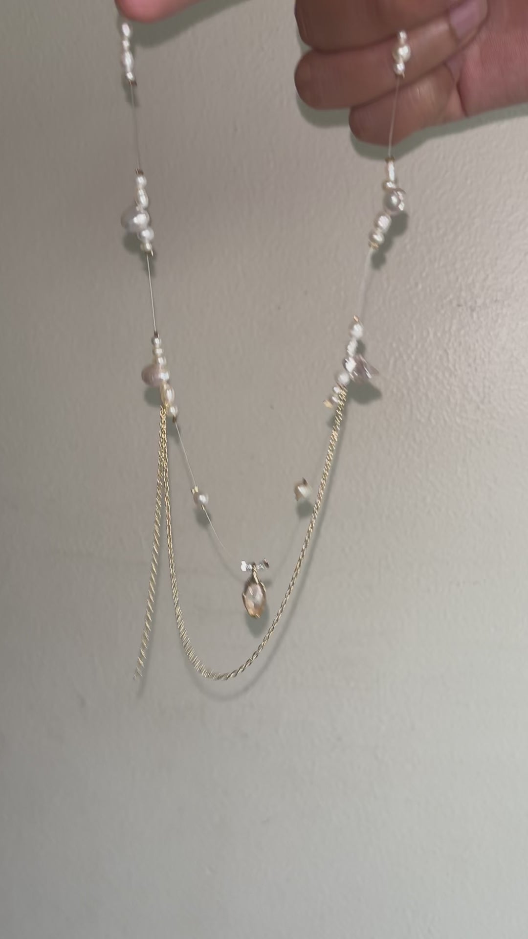 Celestial necklace - gold