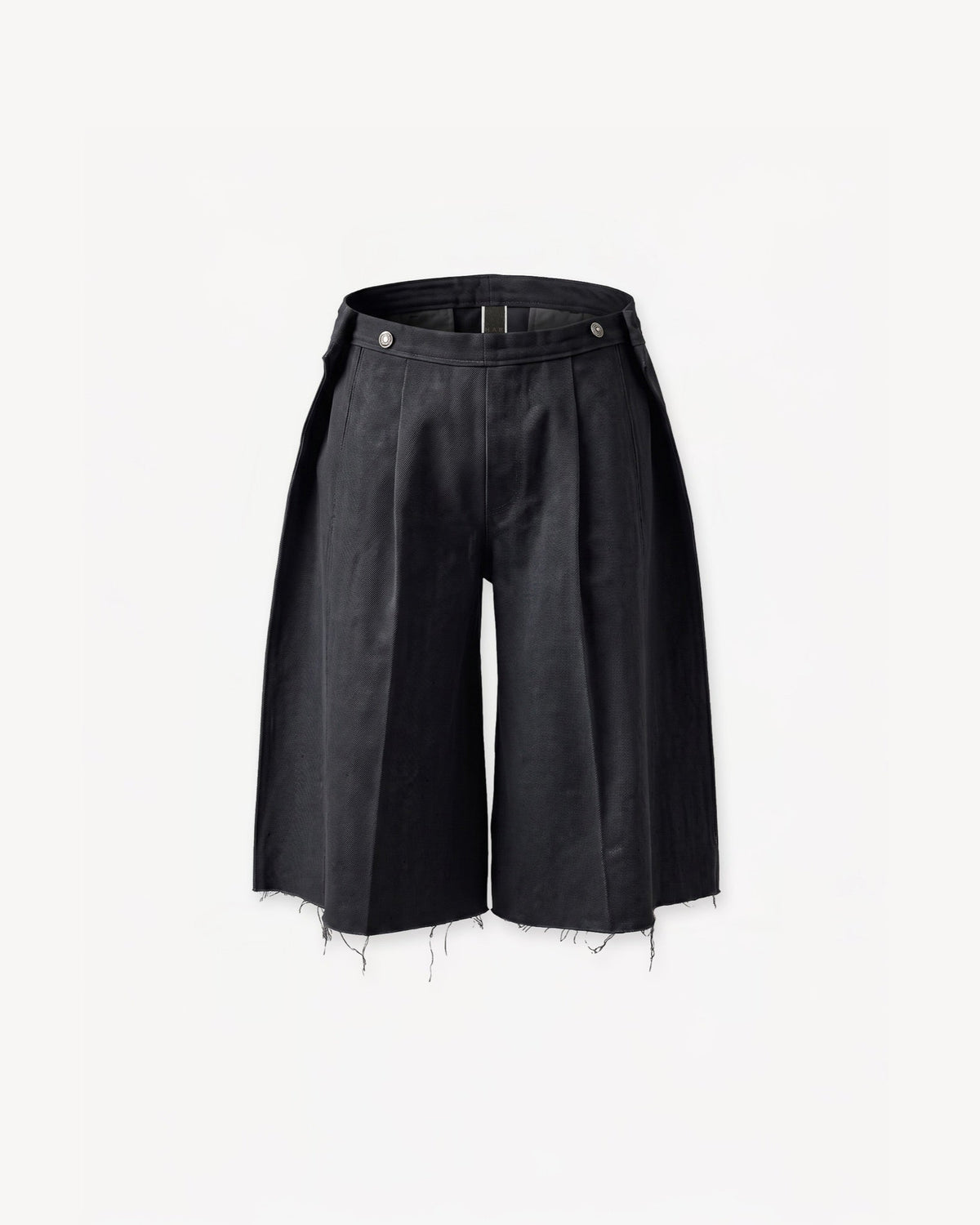Denim shorts black