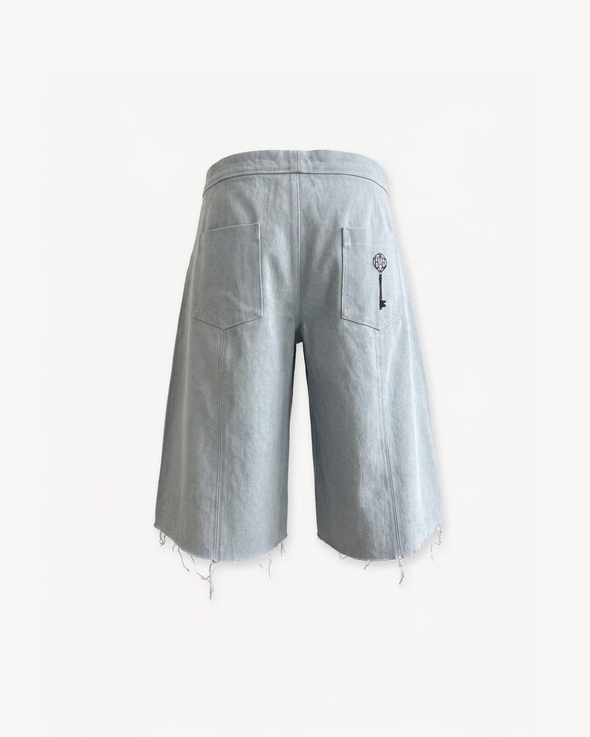 Denim shorts light blue
