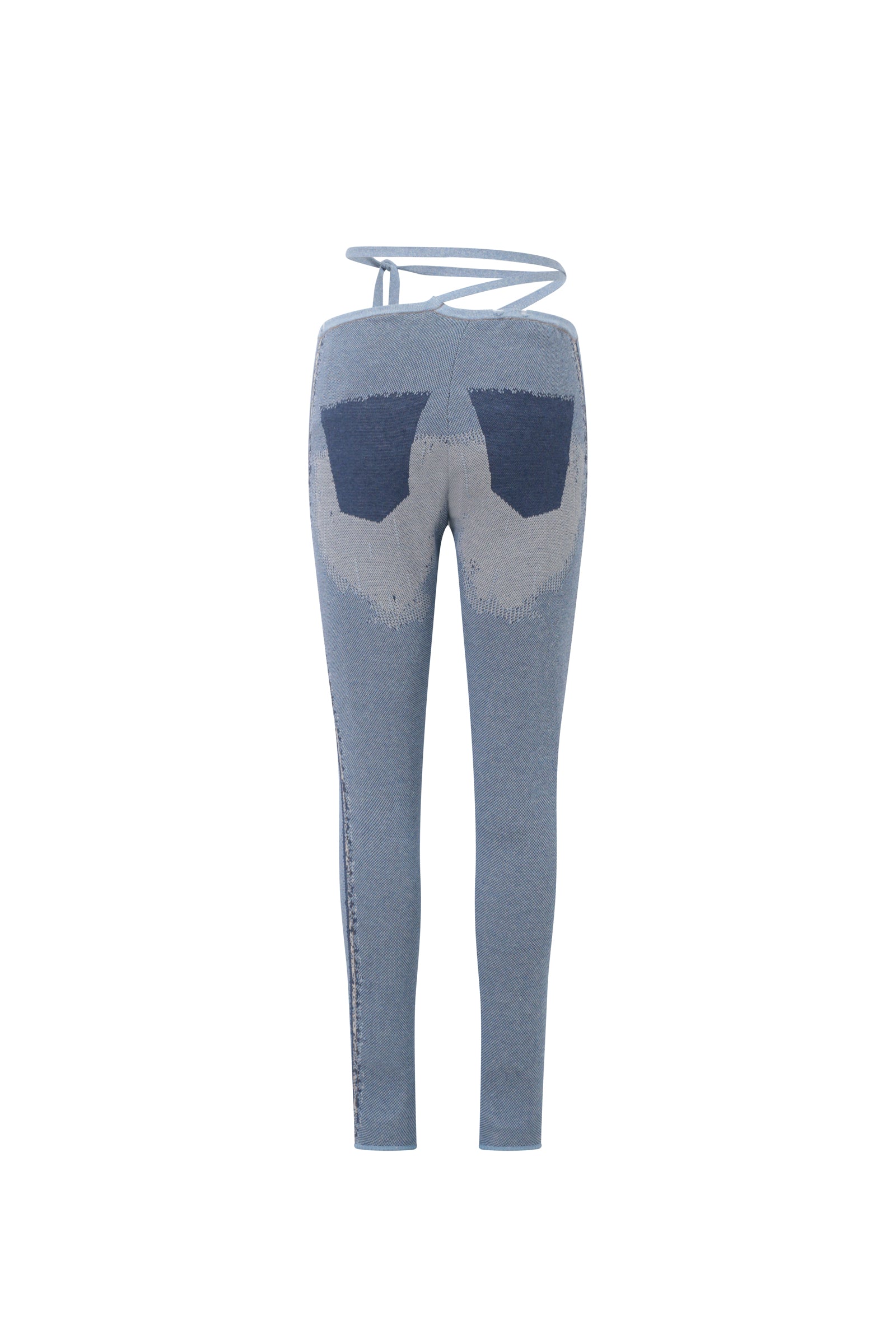 Denim tabi leggings