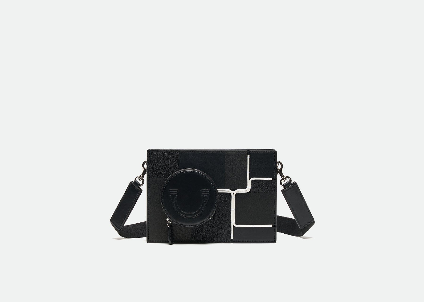 Butler crossbody — modern circuit edition — black