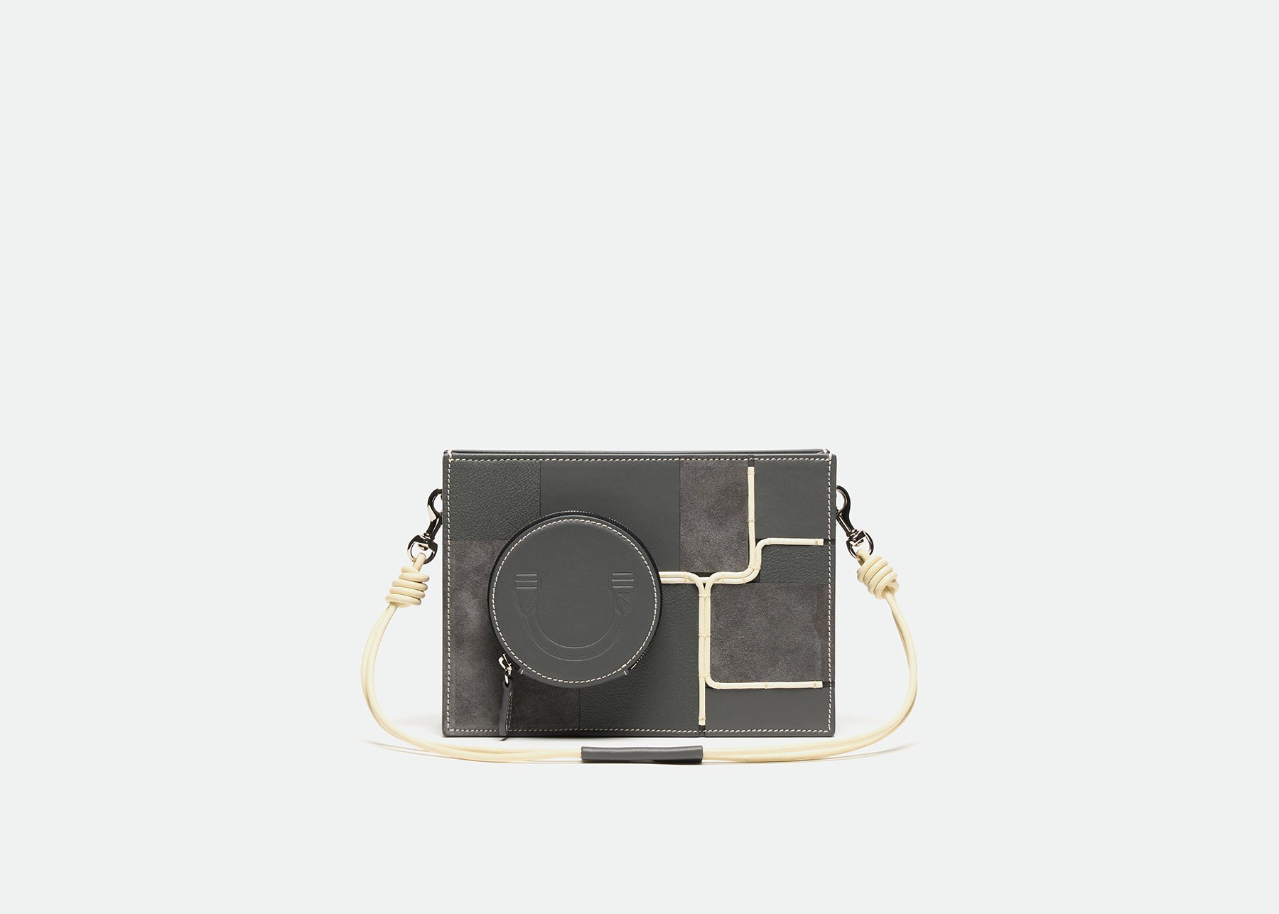 Butler crossbody — modern circuit edition — grey