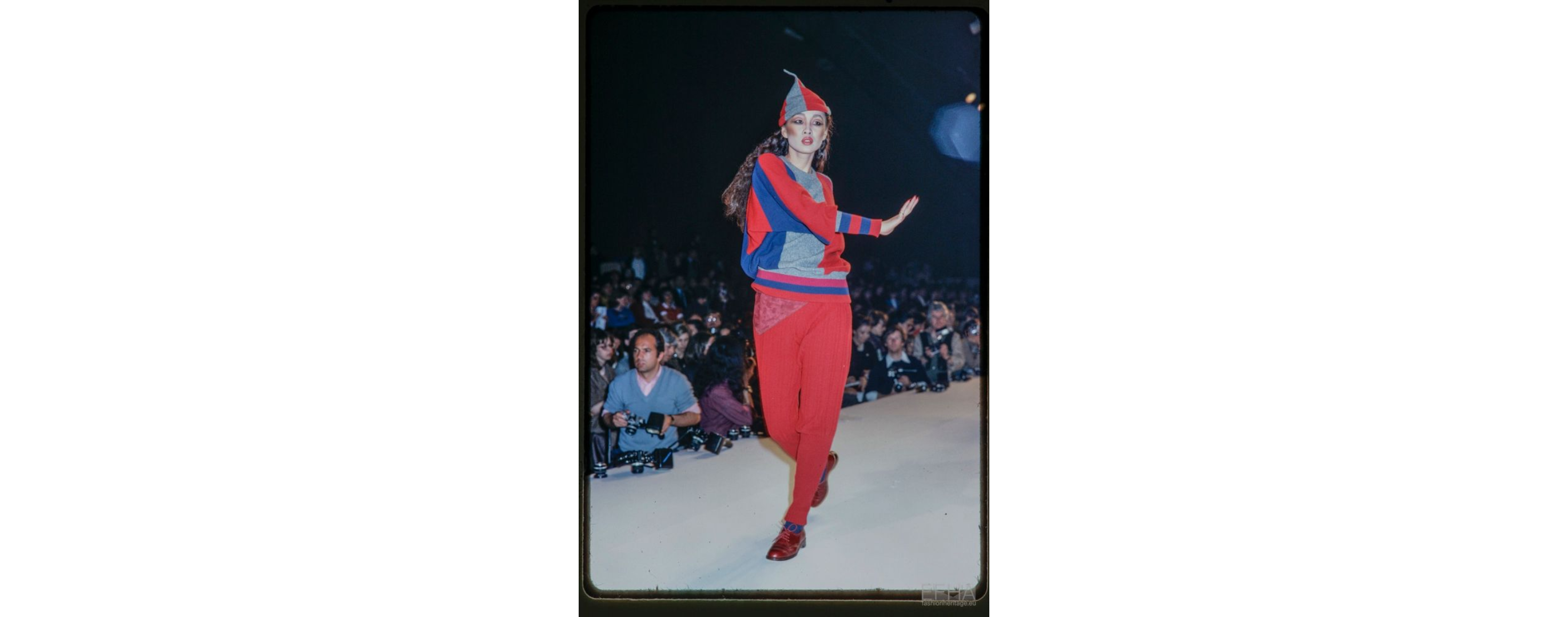 Issey miyake a/w 1979 bat sweater