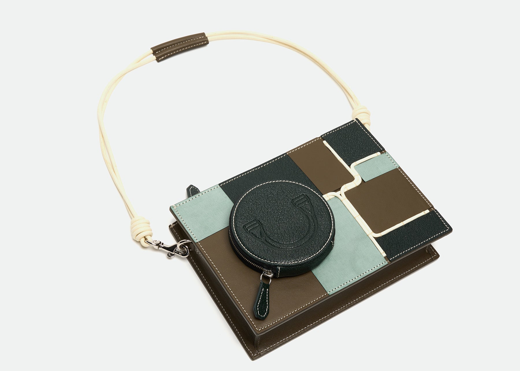 Butler crossbody — modern circuit edition — olive