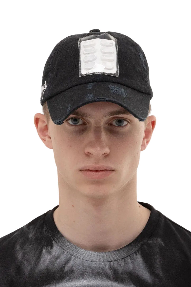 Distressed vesper cap