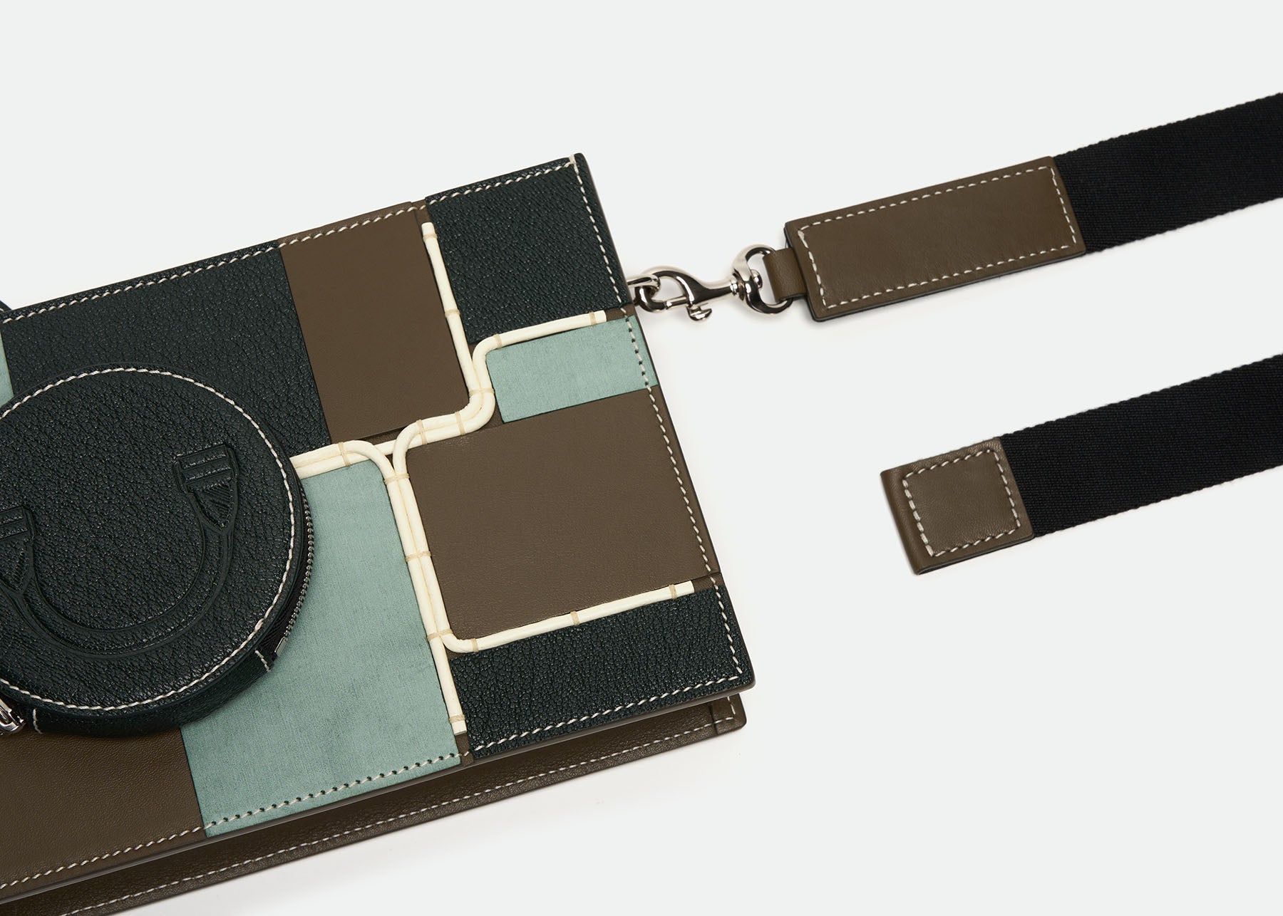 Butler crossbody — modern circuit edition — olive