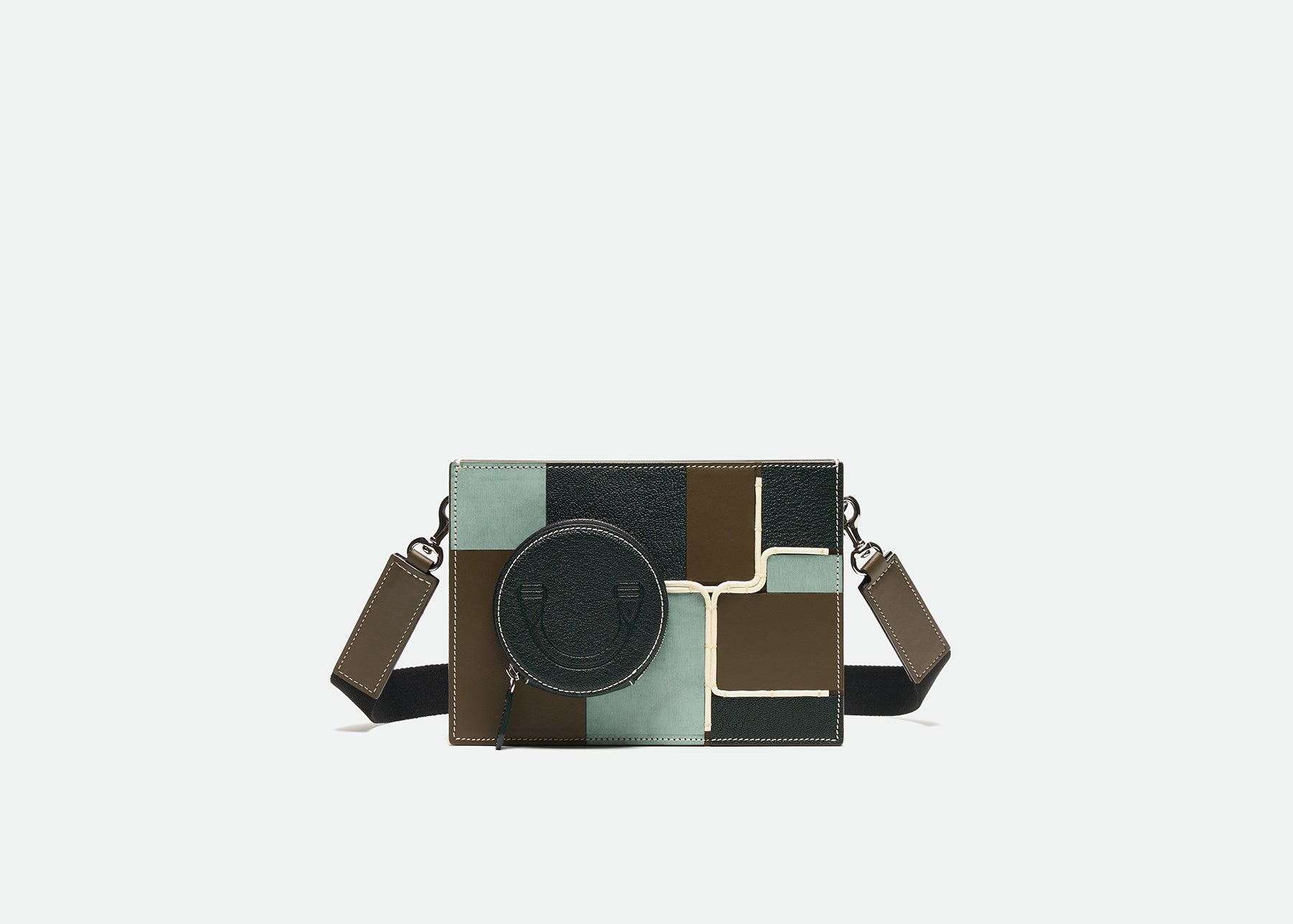 Butler crossbody — modern circuit edition — olive