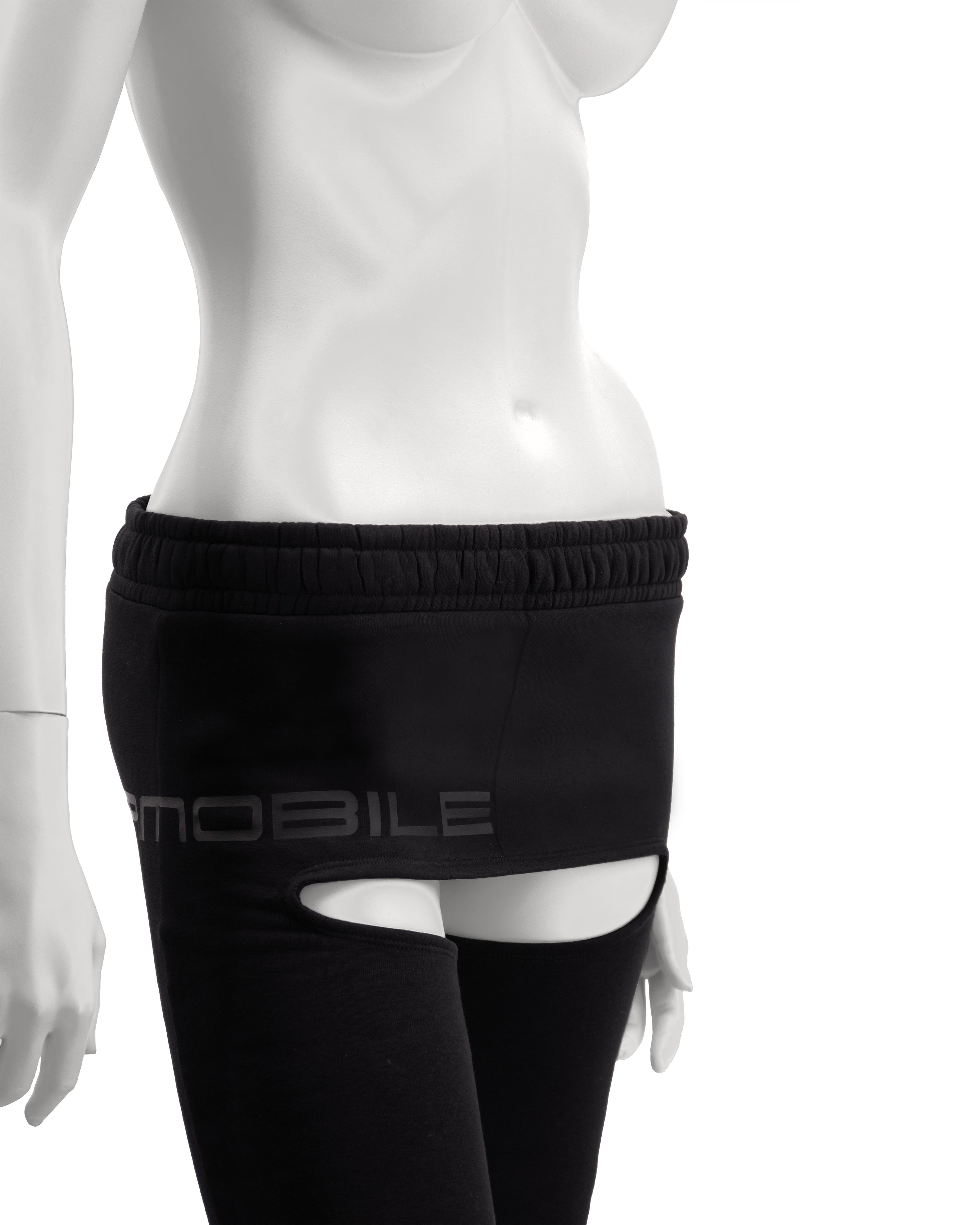 Jogging skirt pants black