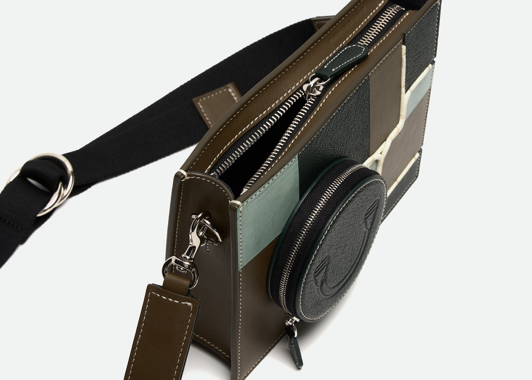 Butler crossbody — modern circuit edition — olive