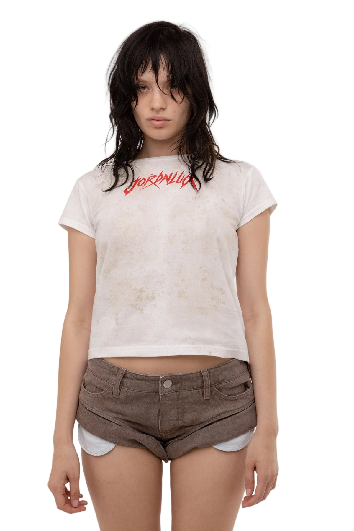 October tee - dirty white