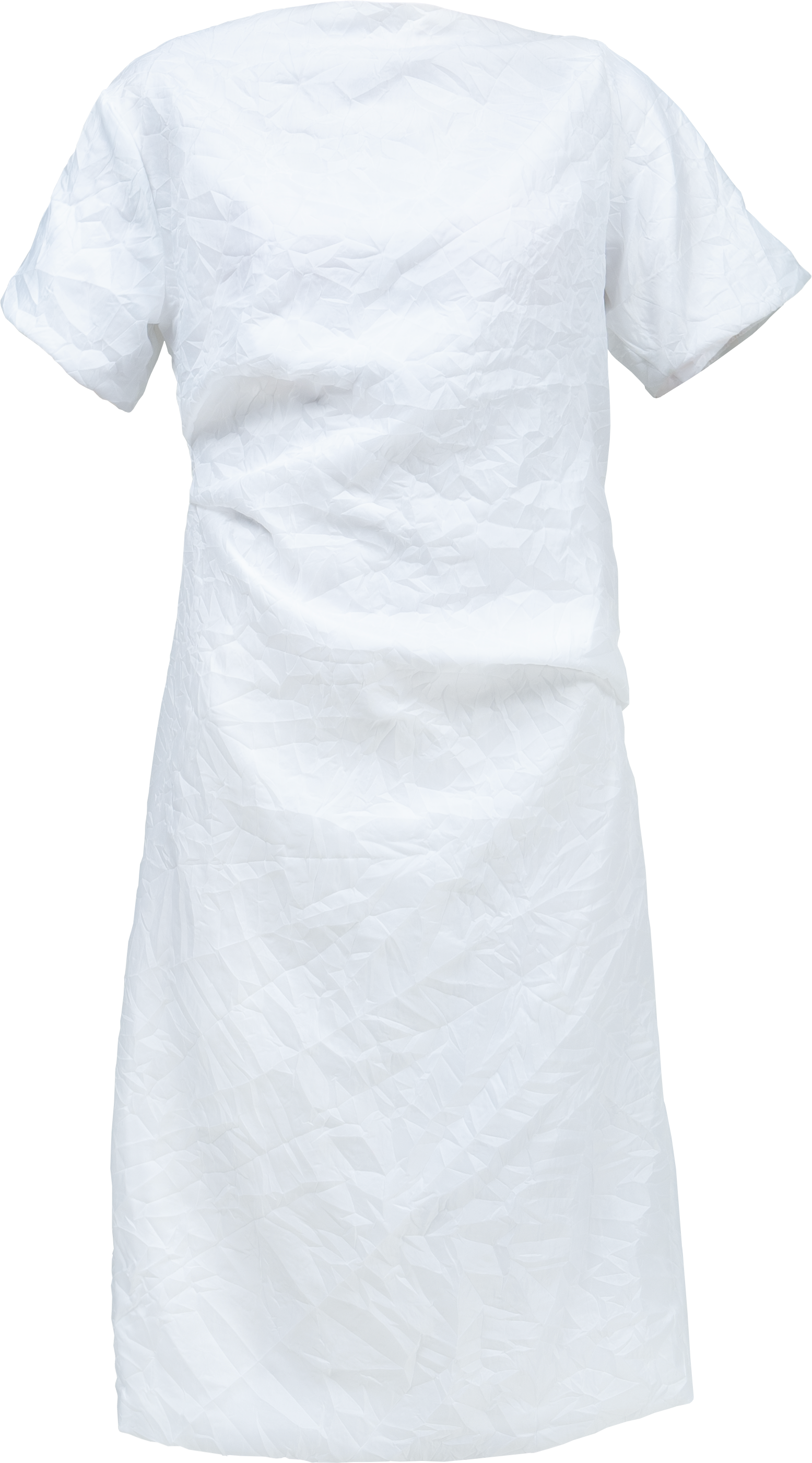 Dress draped