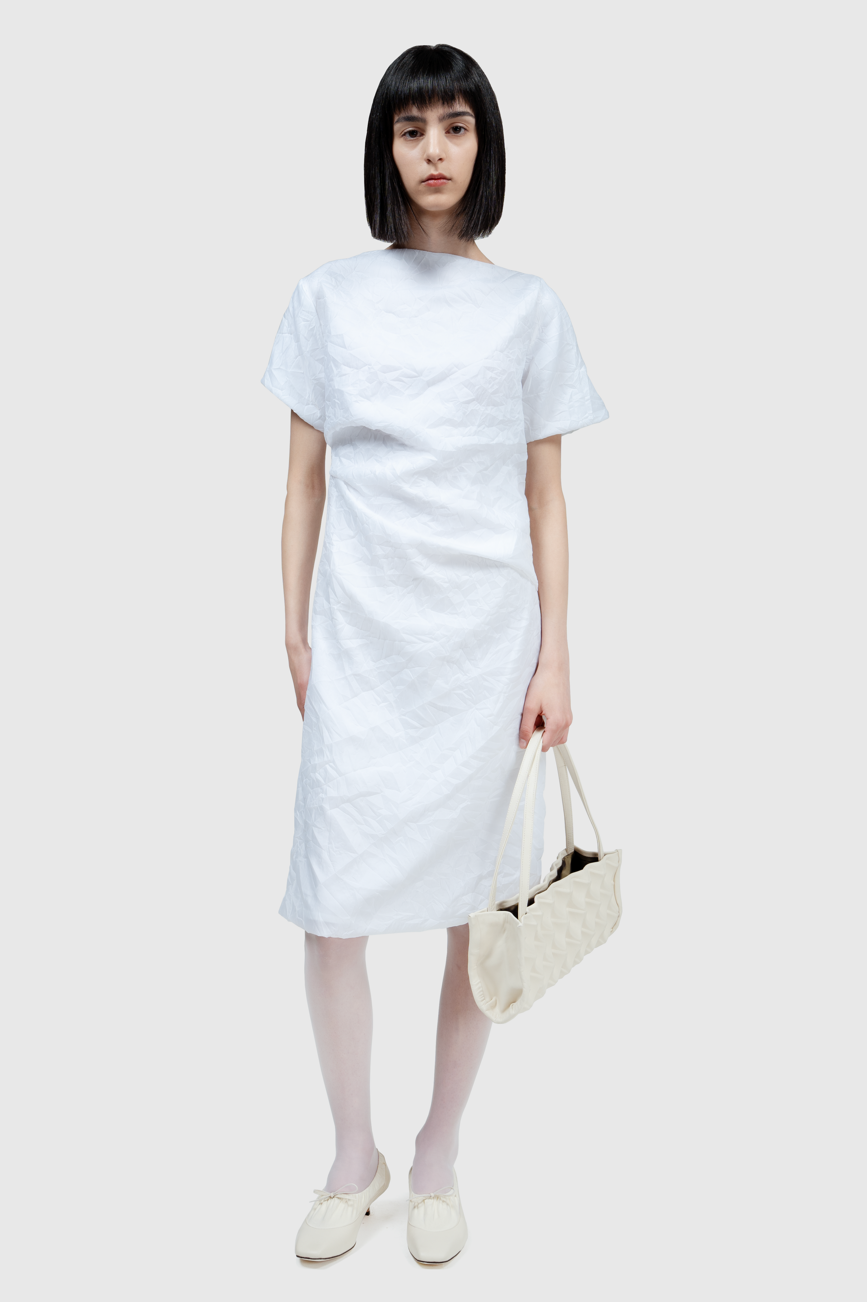 Dress draped
