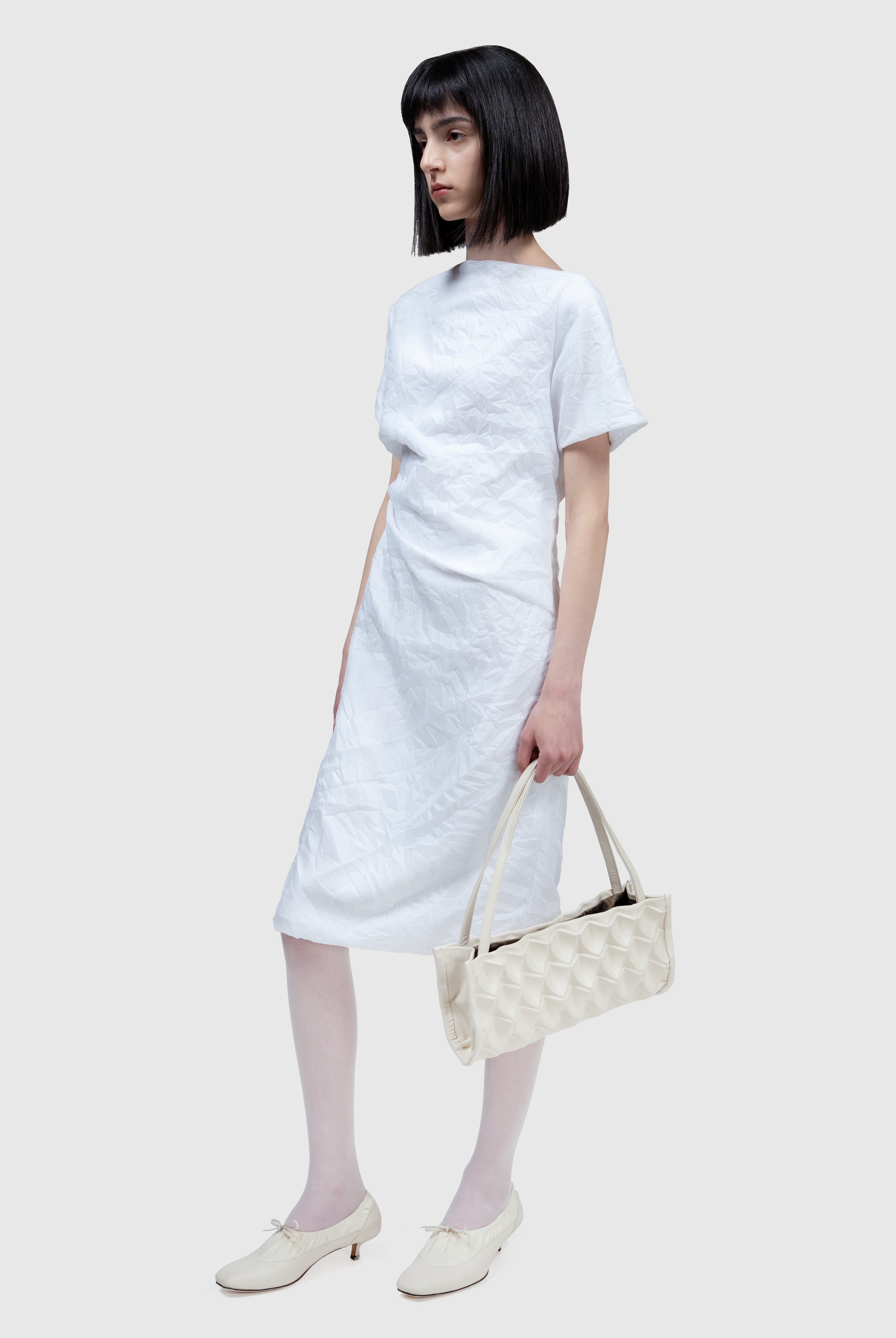 Dress draped