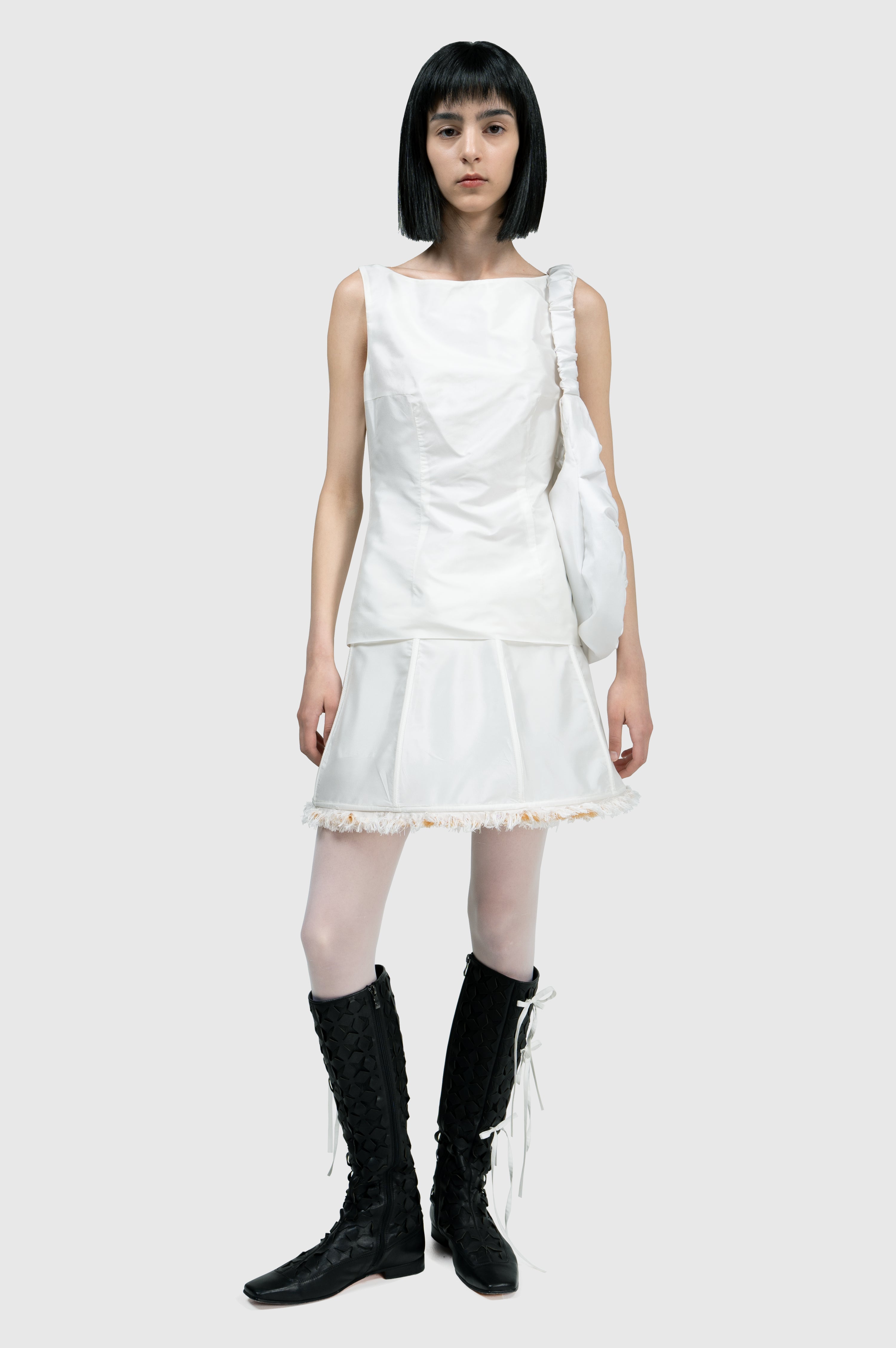 Mini skirt crinoline