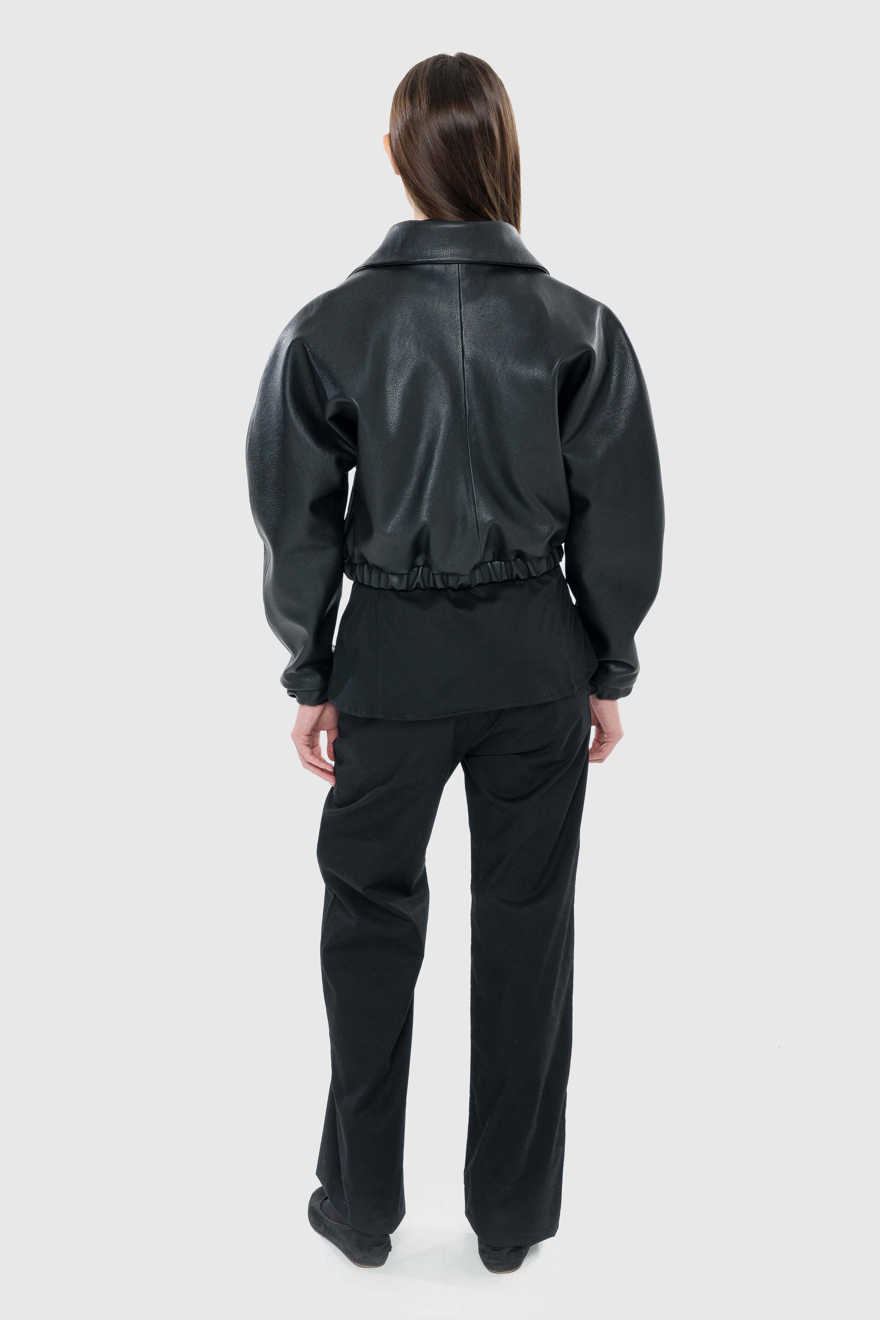 Jacket with structures