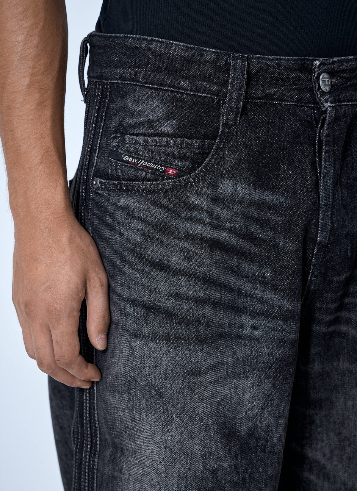 D-enim-m shorts