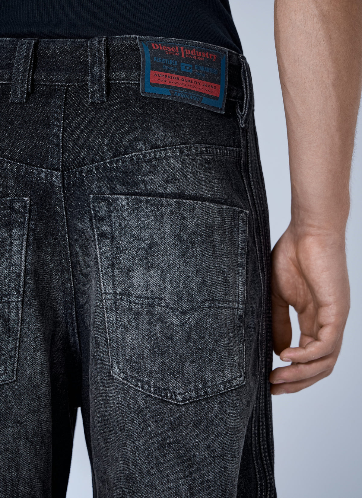 D-enim-m shorts