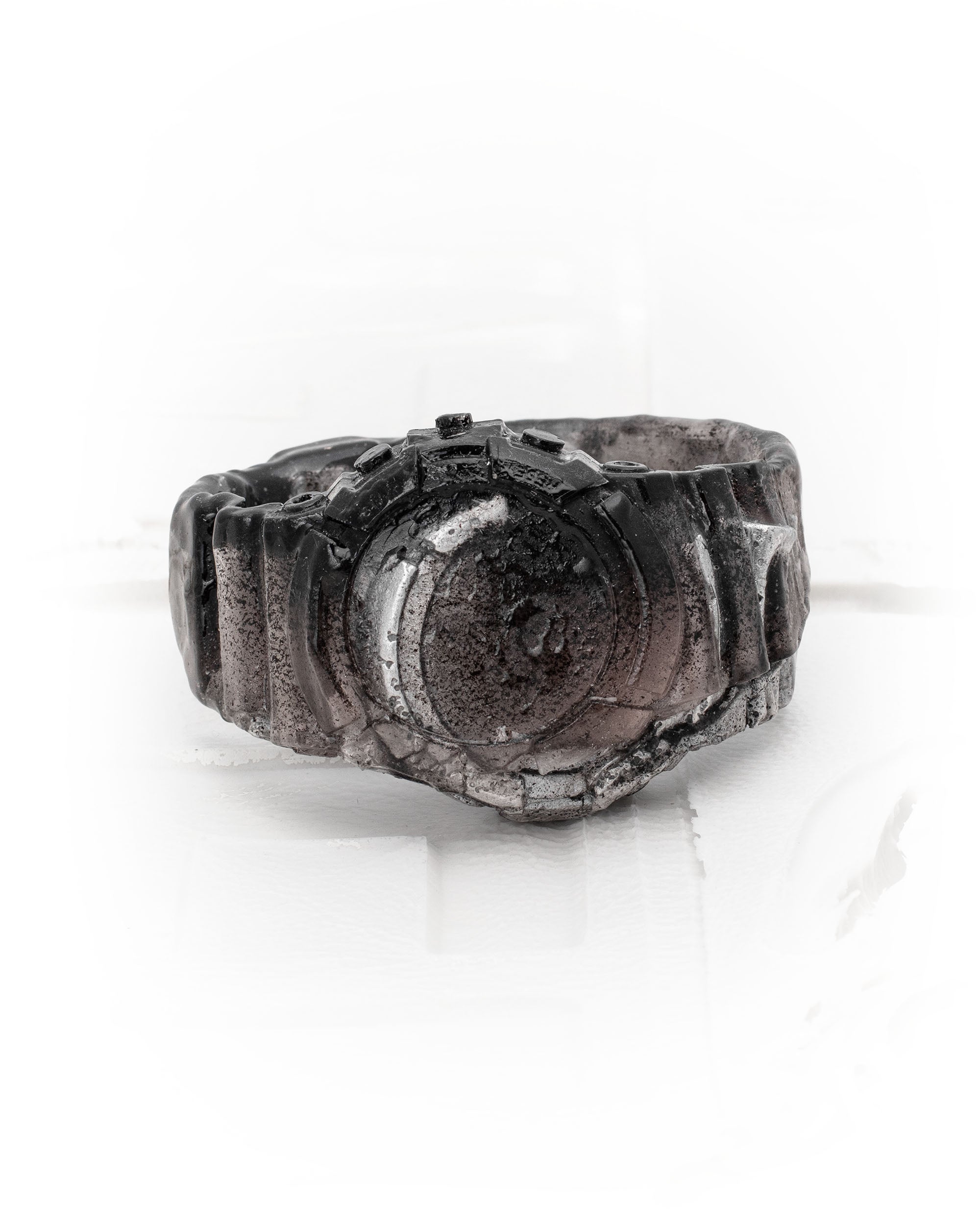 Glitched watch bracelet