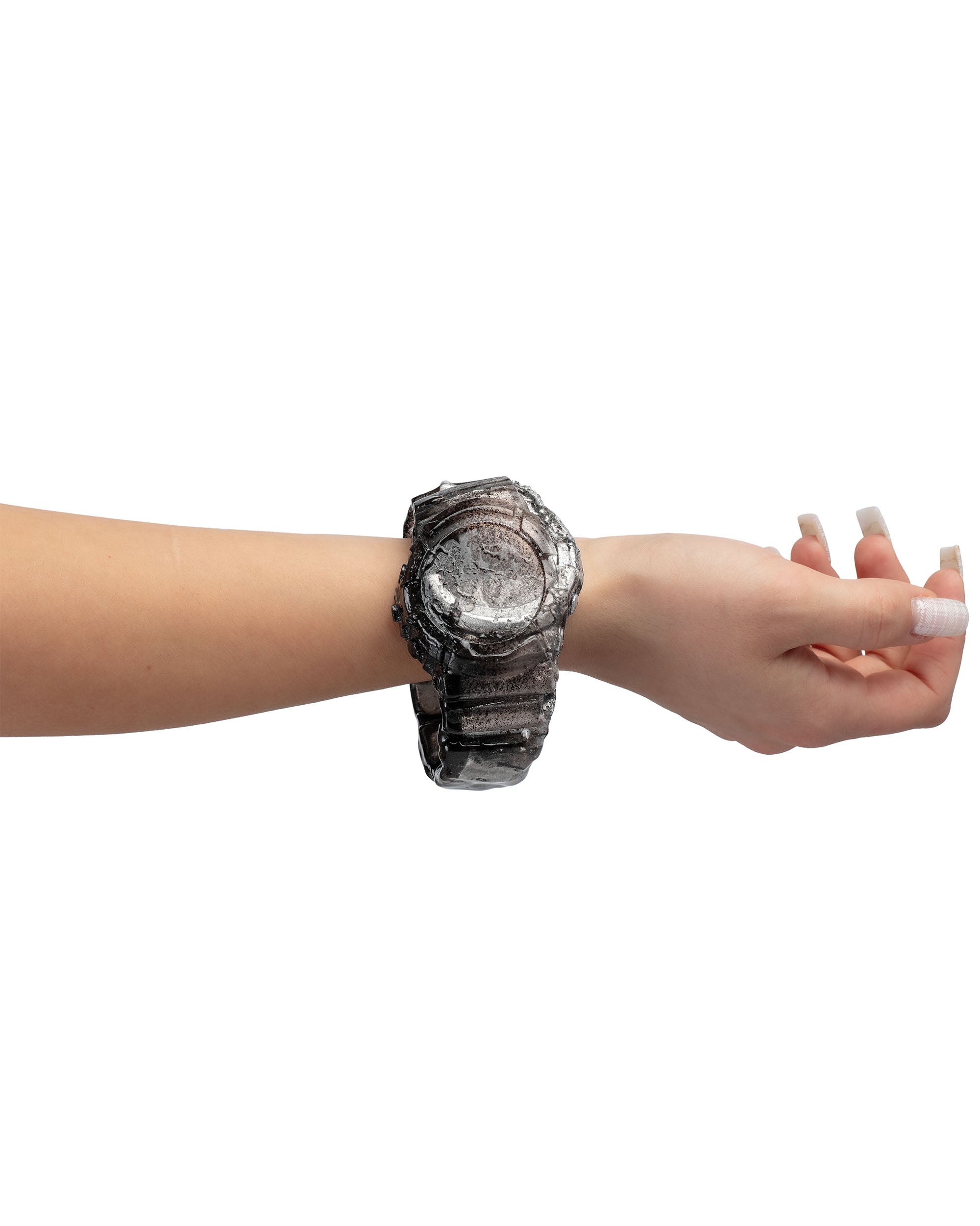 Glitched watch bracelet