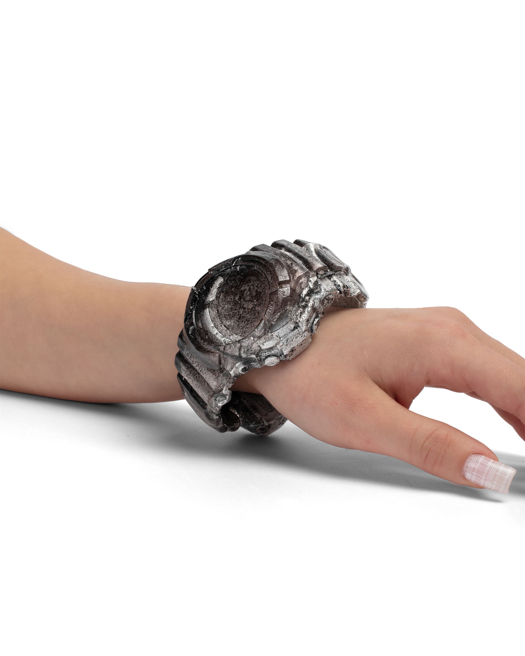 Glitched watch bracelet