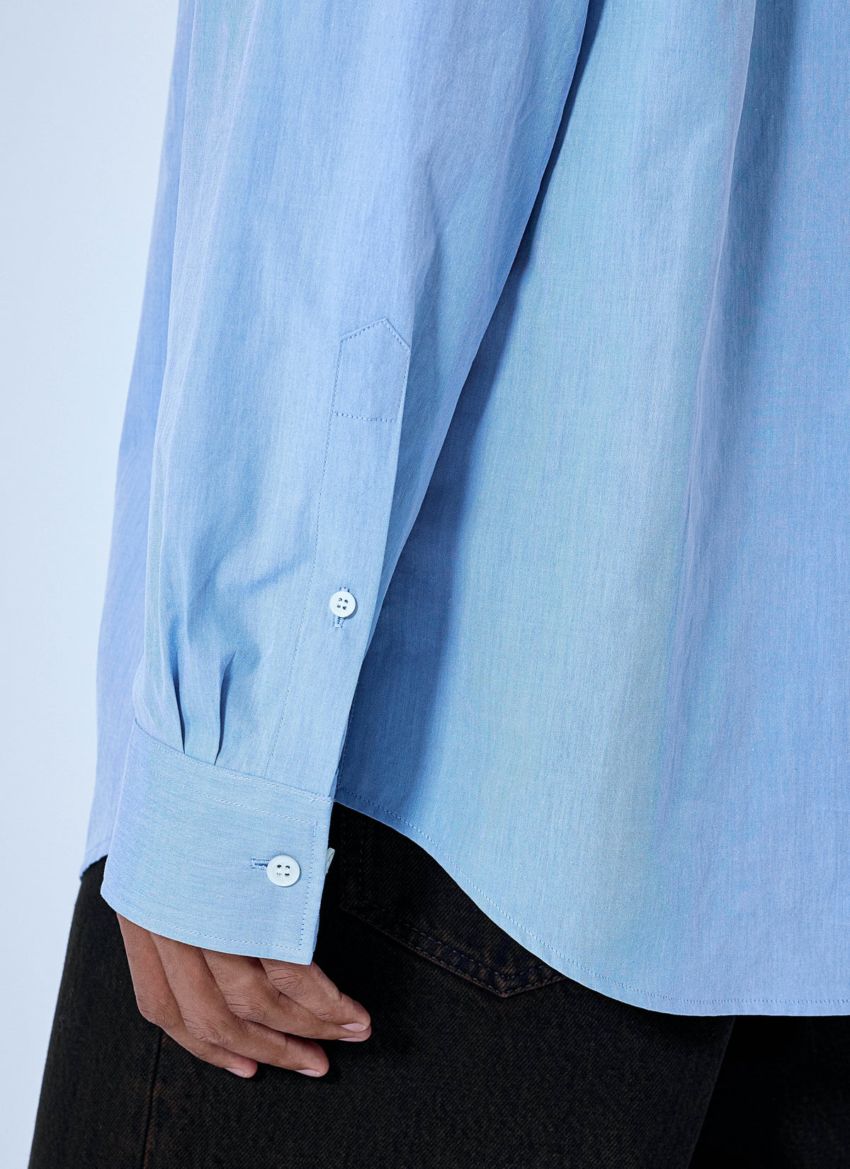Cilian classic cotton shirt with tie