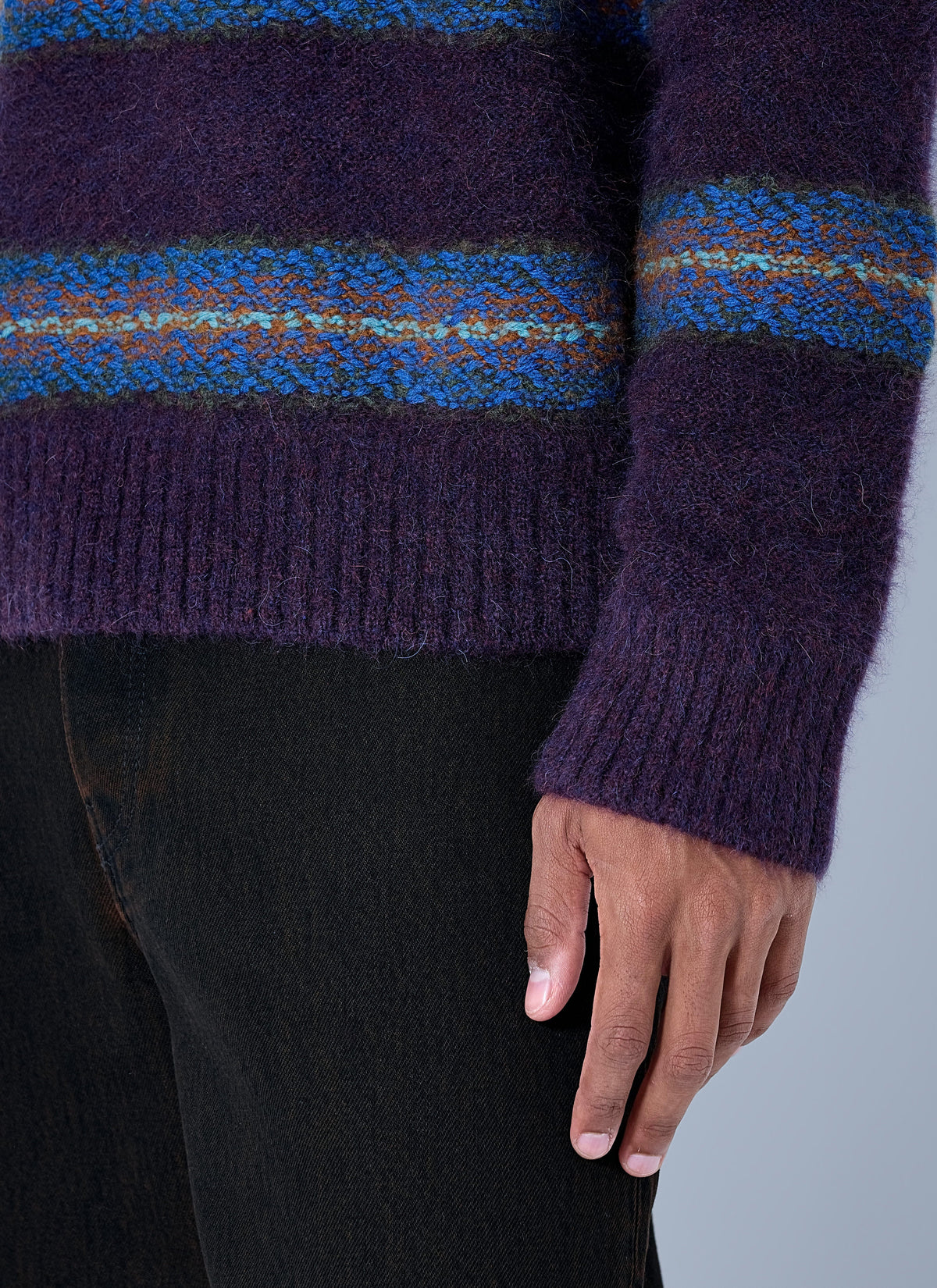 Master boucle stripe jumper