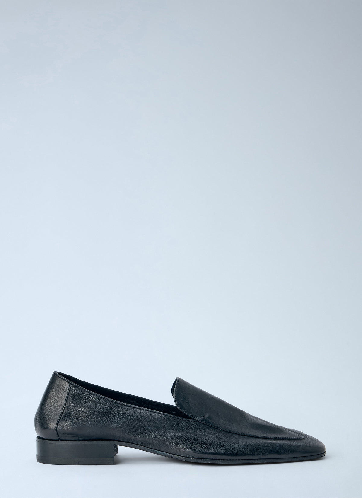 Leather loafers