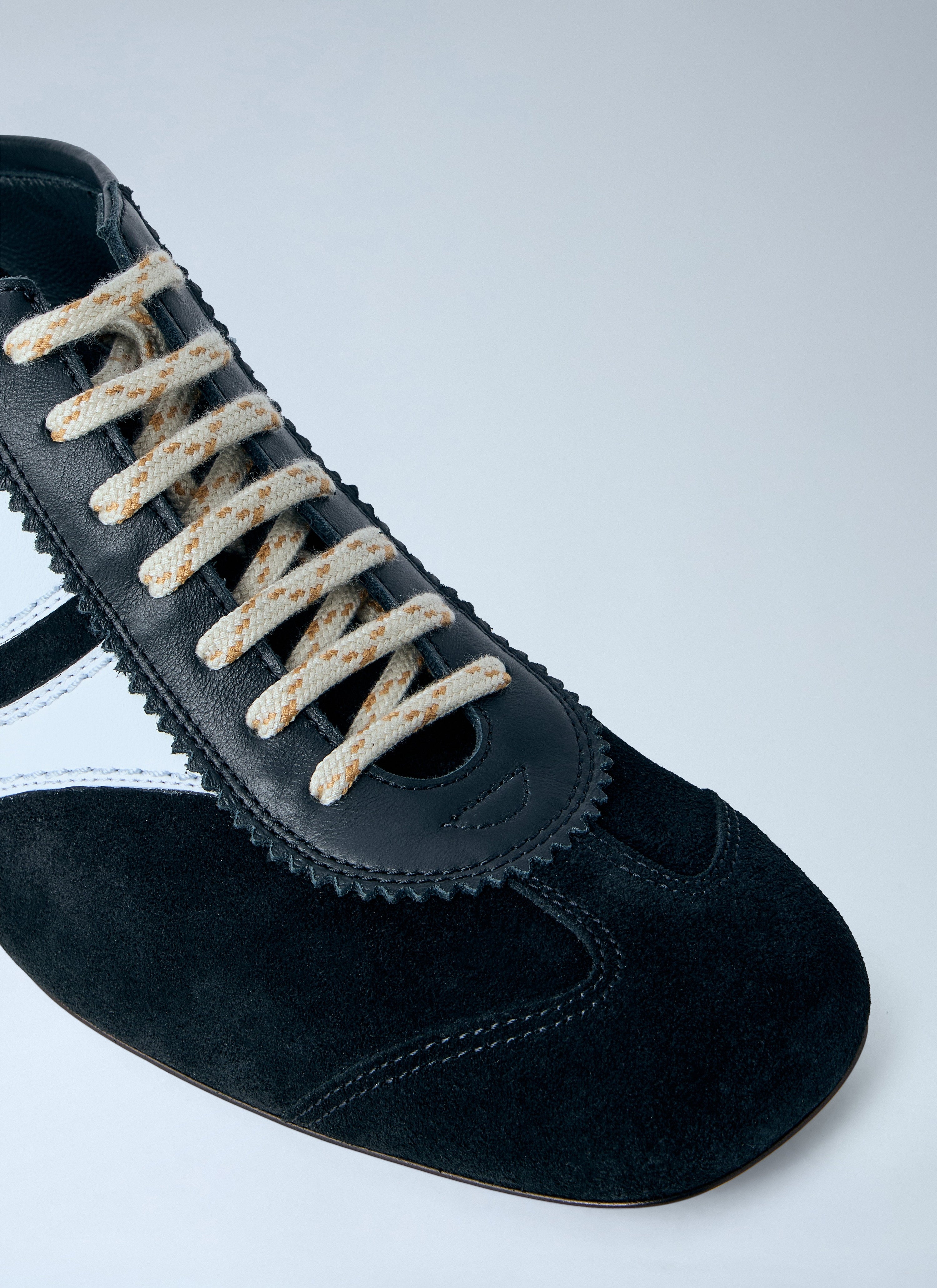 Lace-up mule heels