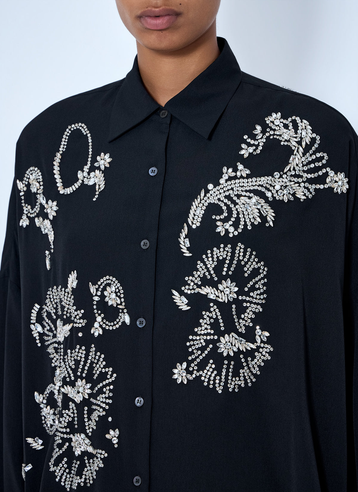 Casia embellished shirt