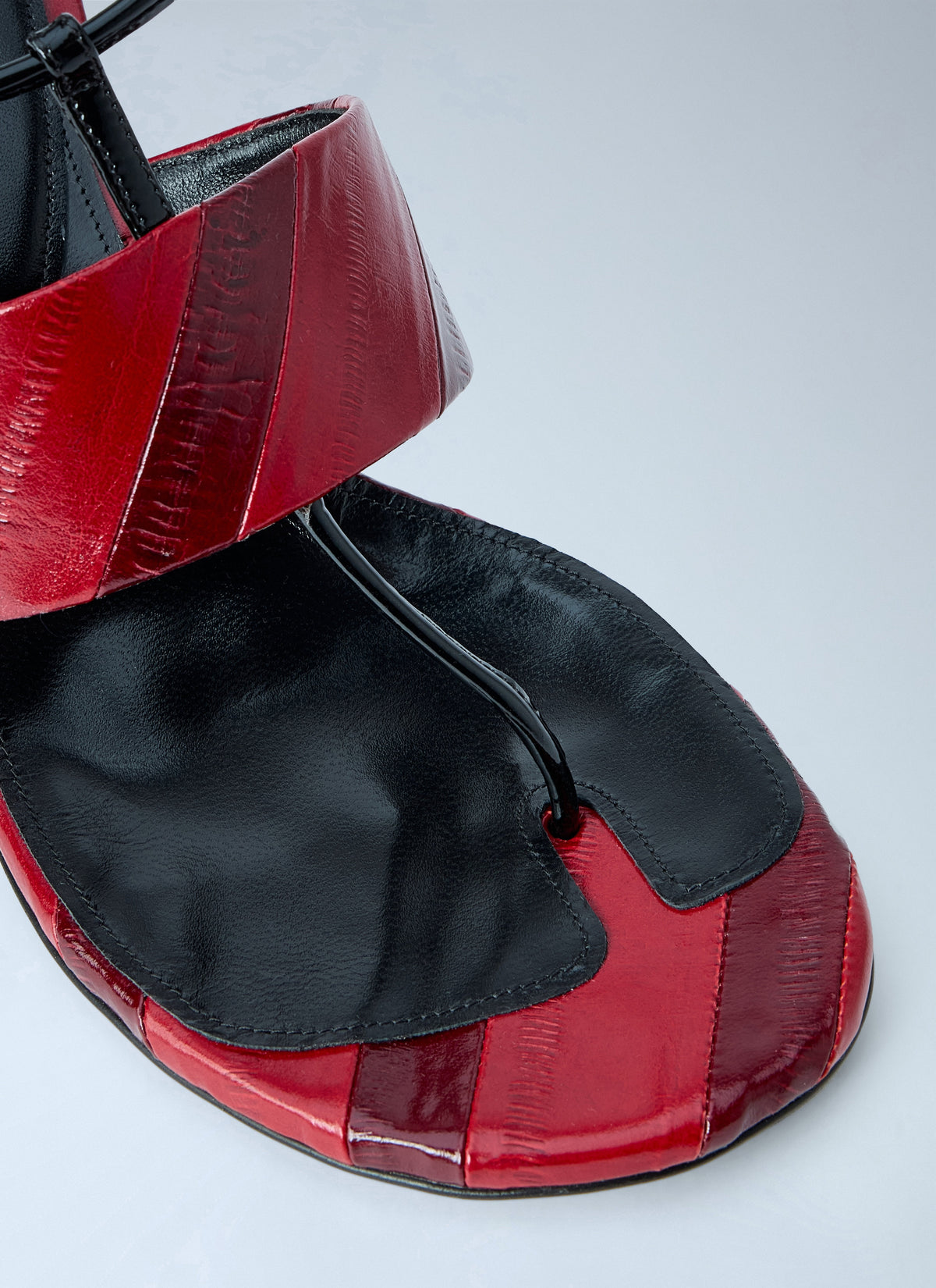 Strappy heeled sandals