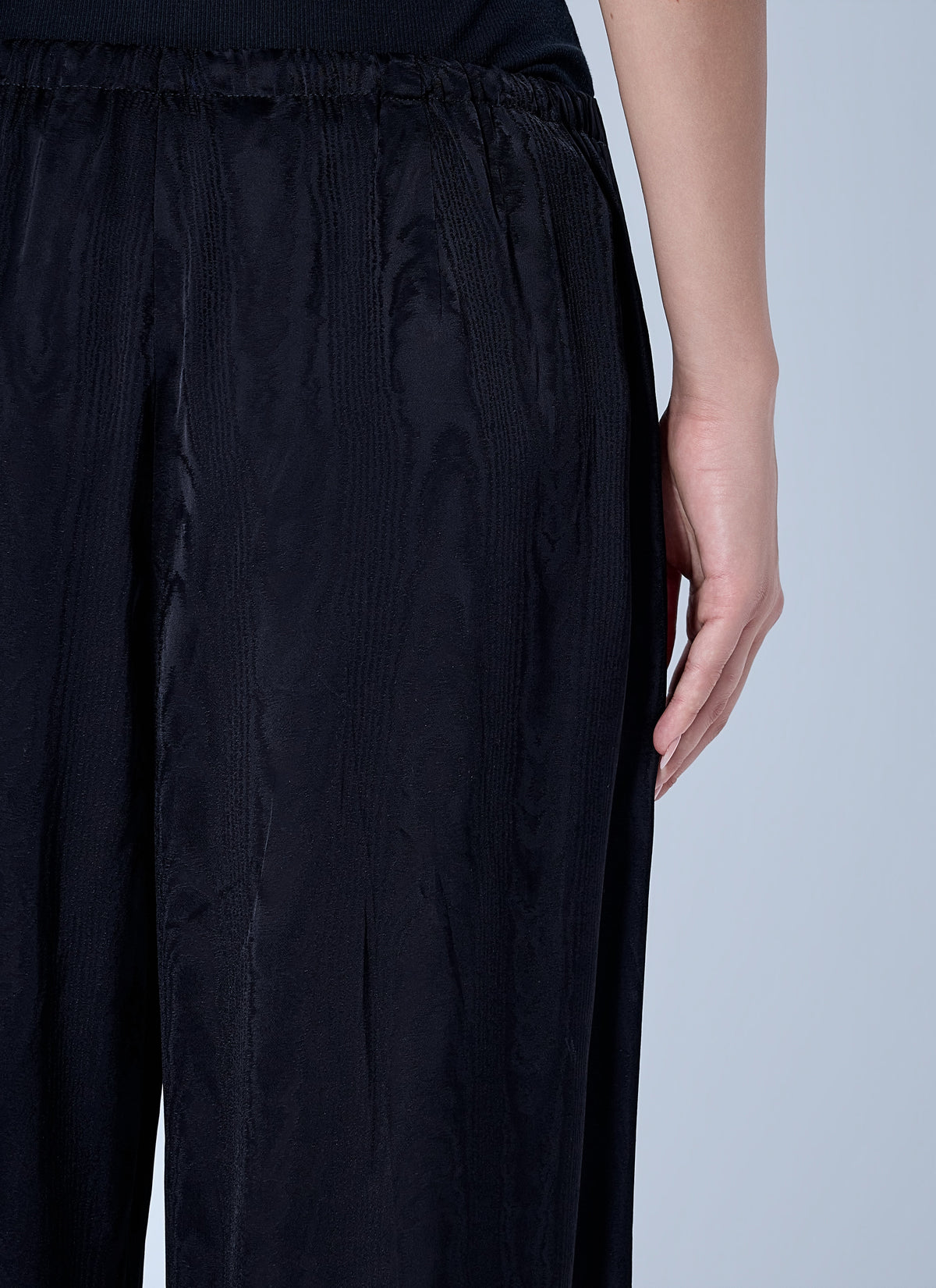 Puvis wide-leg satin pants