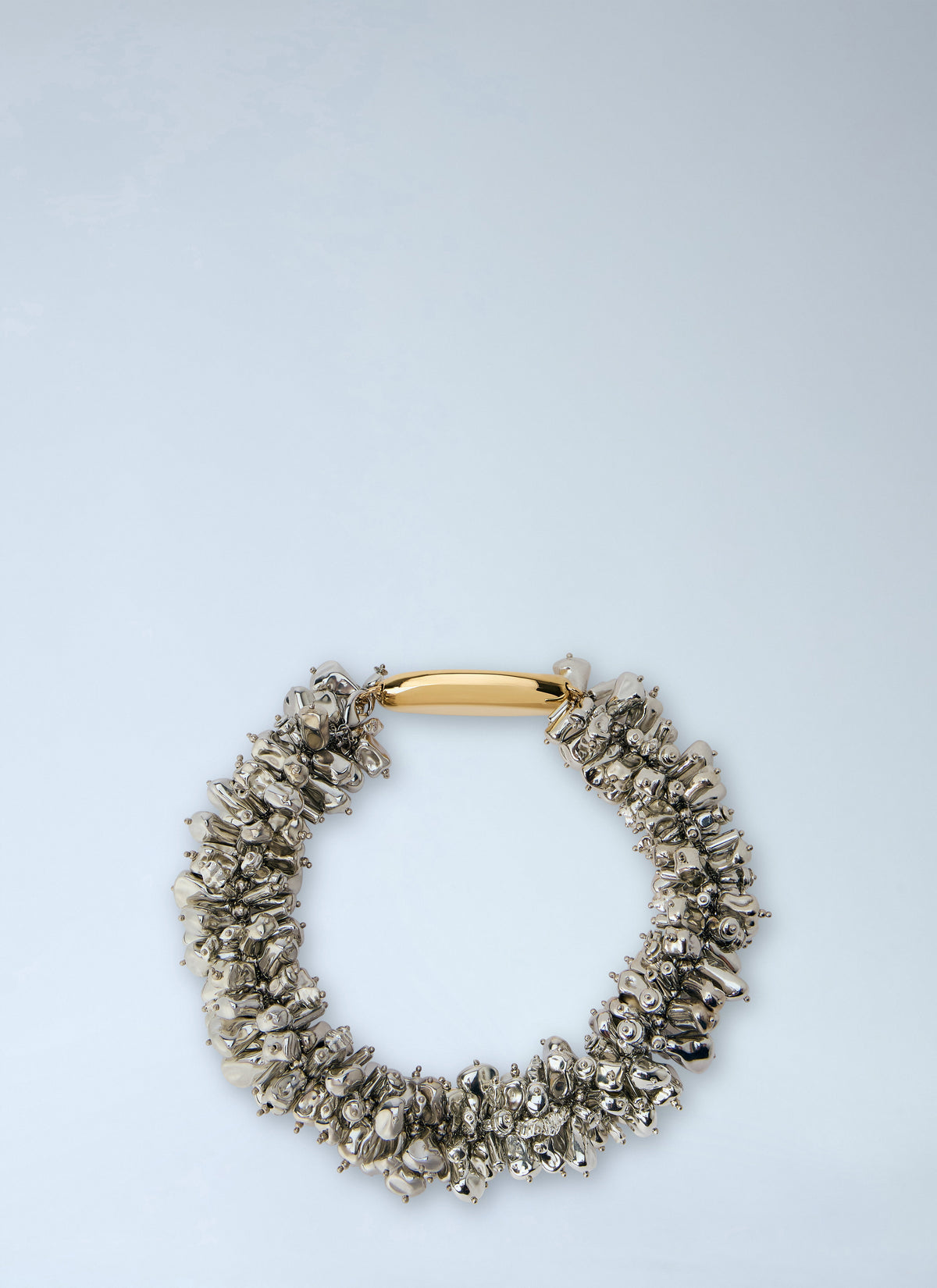 Cluster bead necklace
