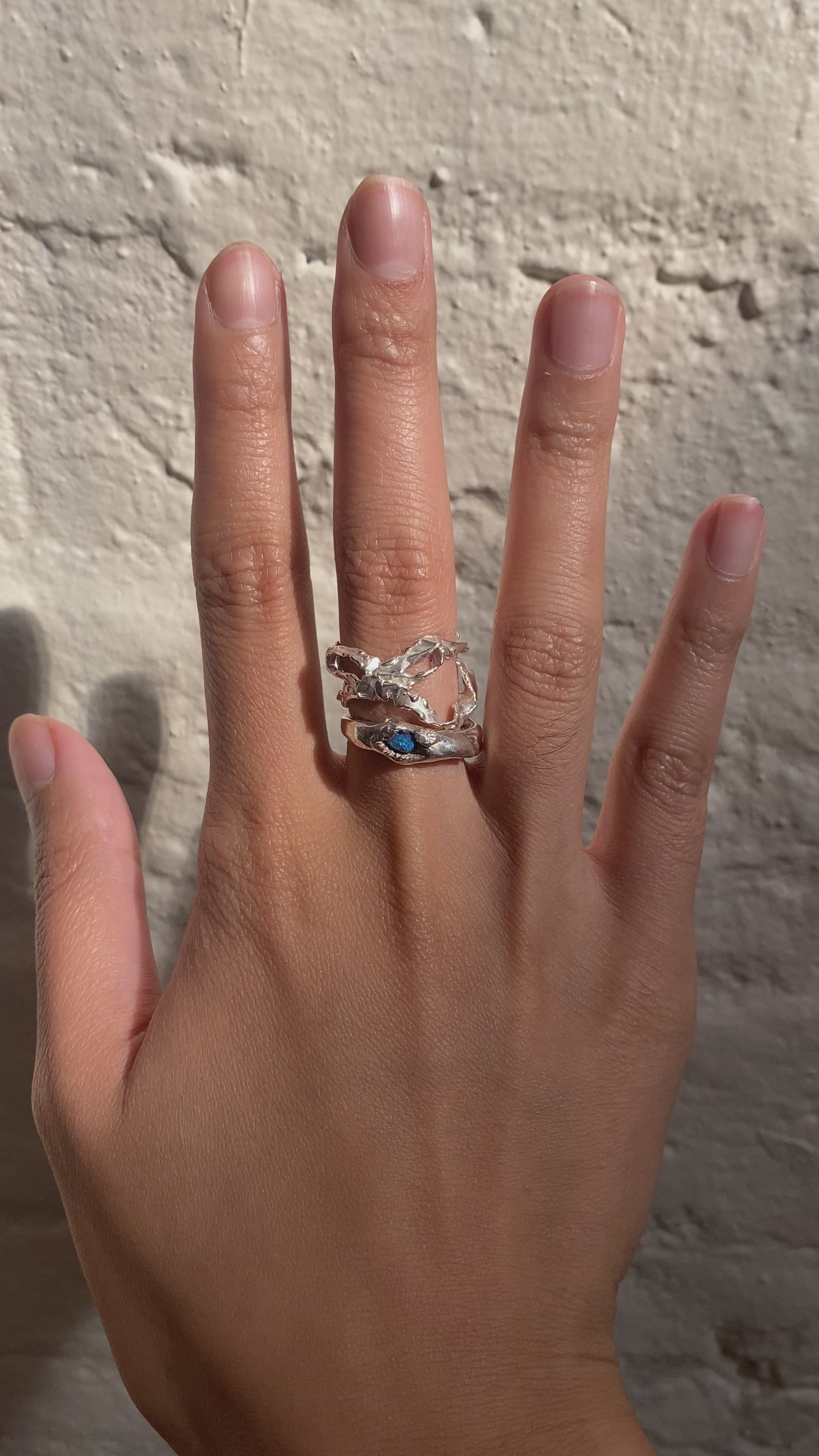 Burnt bow ring