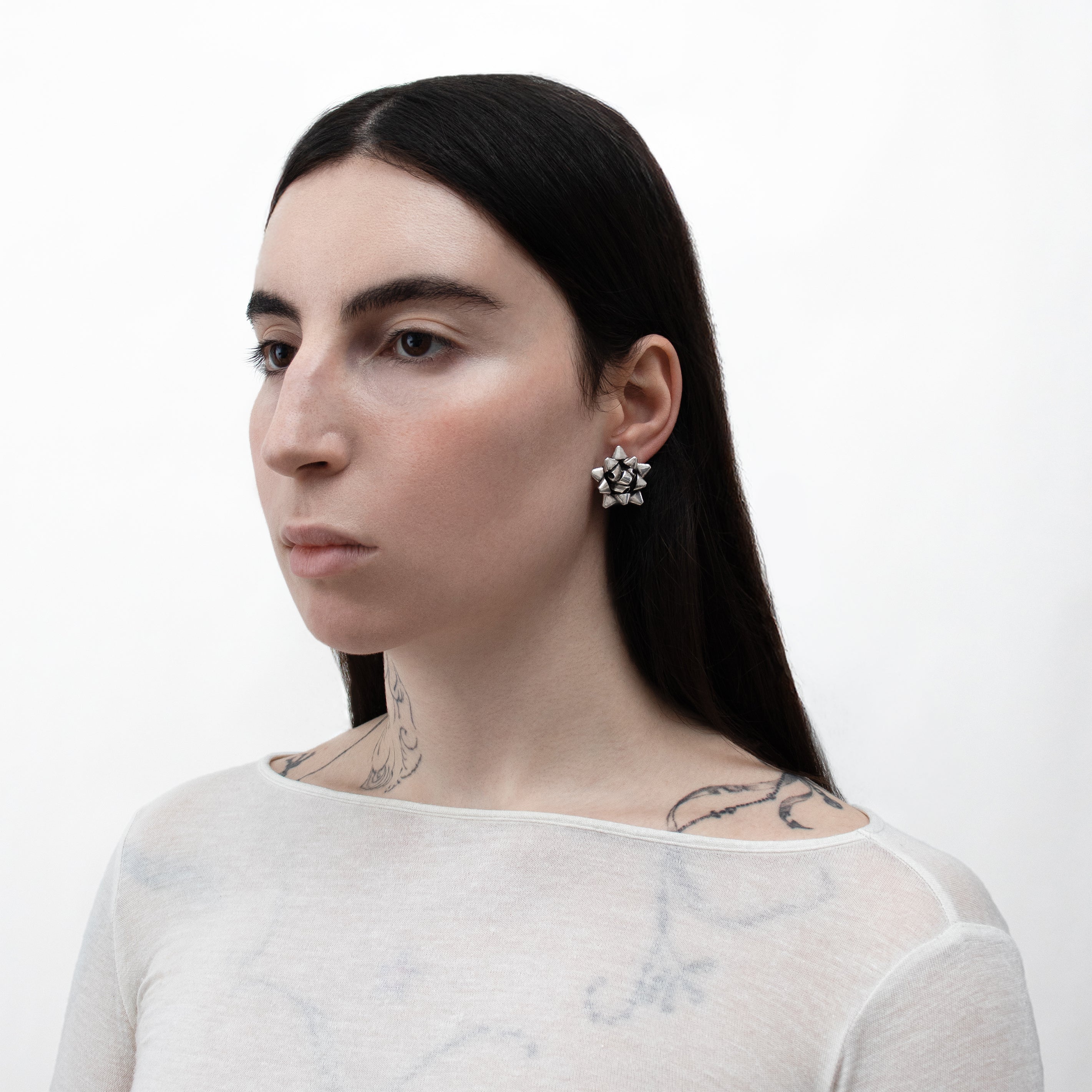 Gift wrap earrings
