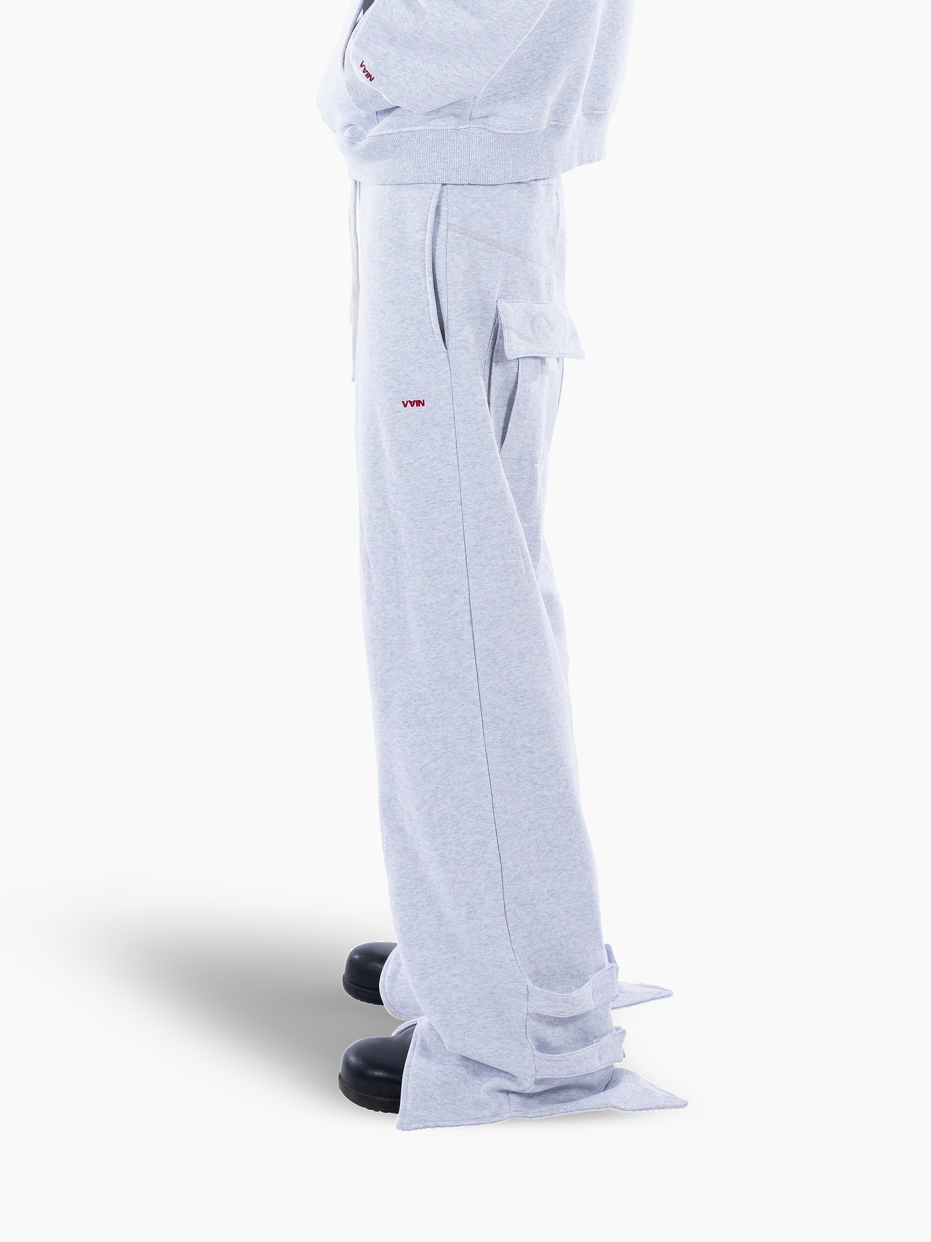 Vain cargo college pants grey