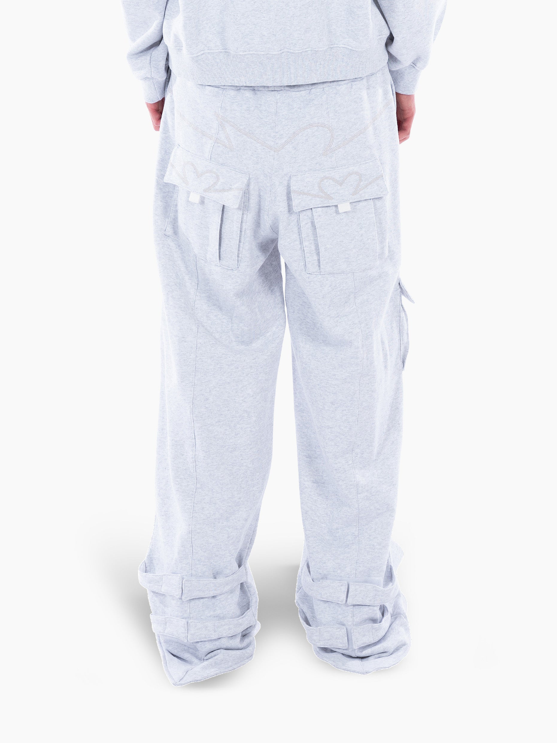 Vain cargo college pants grey
