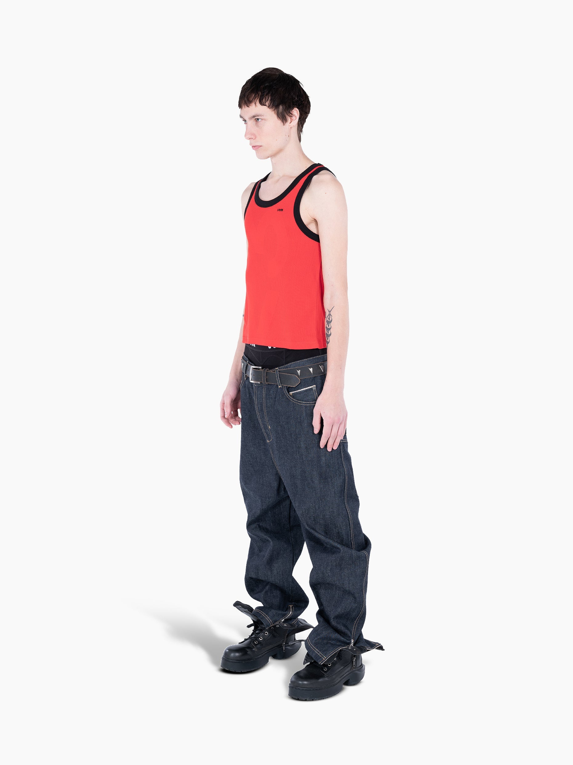 Vain <3 tank top red