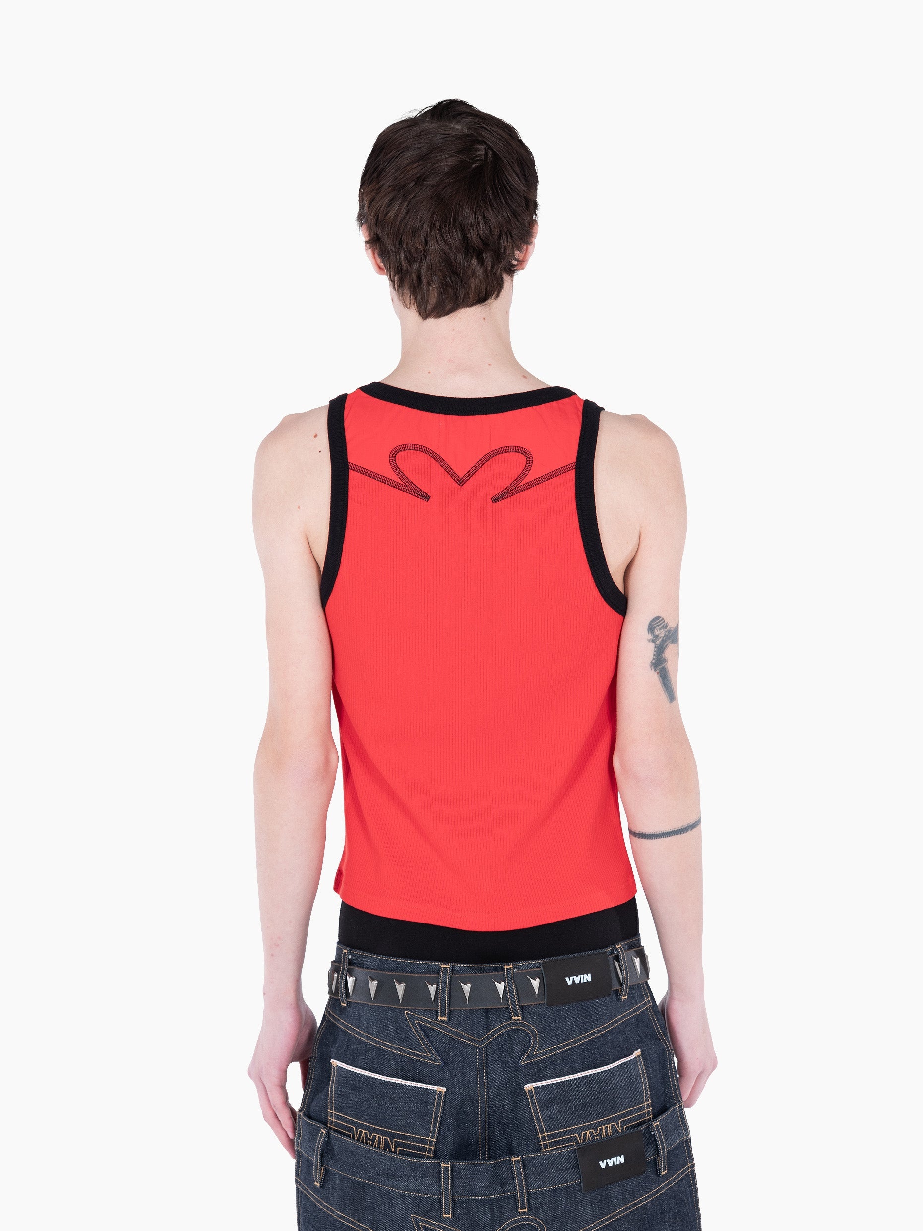 Vain <3 tank top red