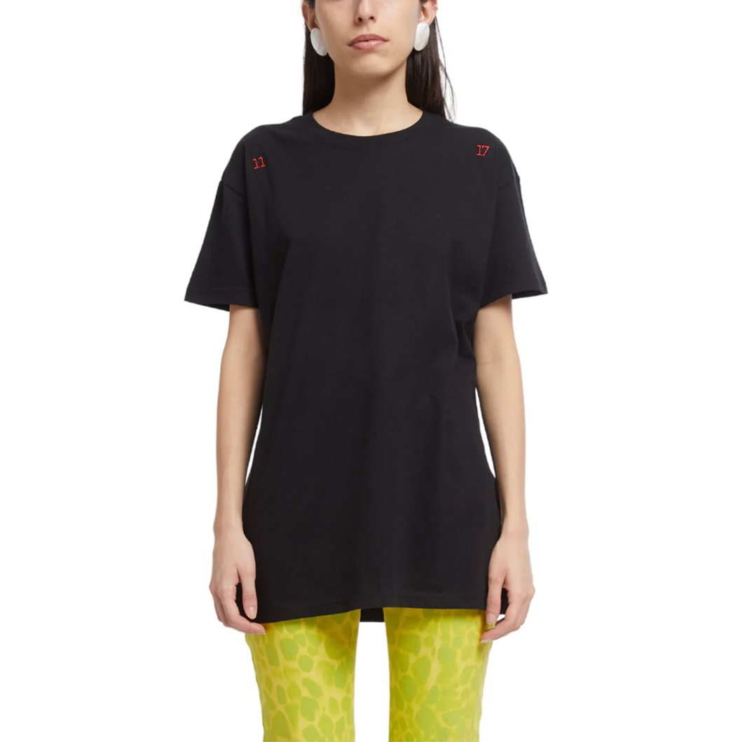 11-17 t-shirt nera
