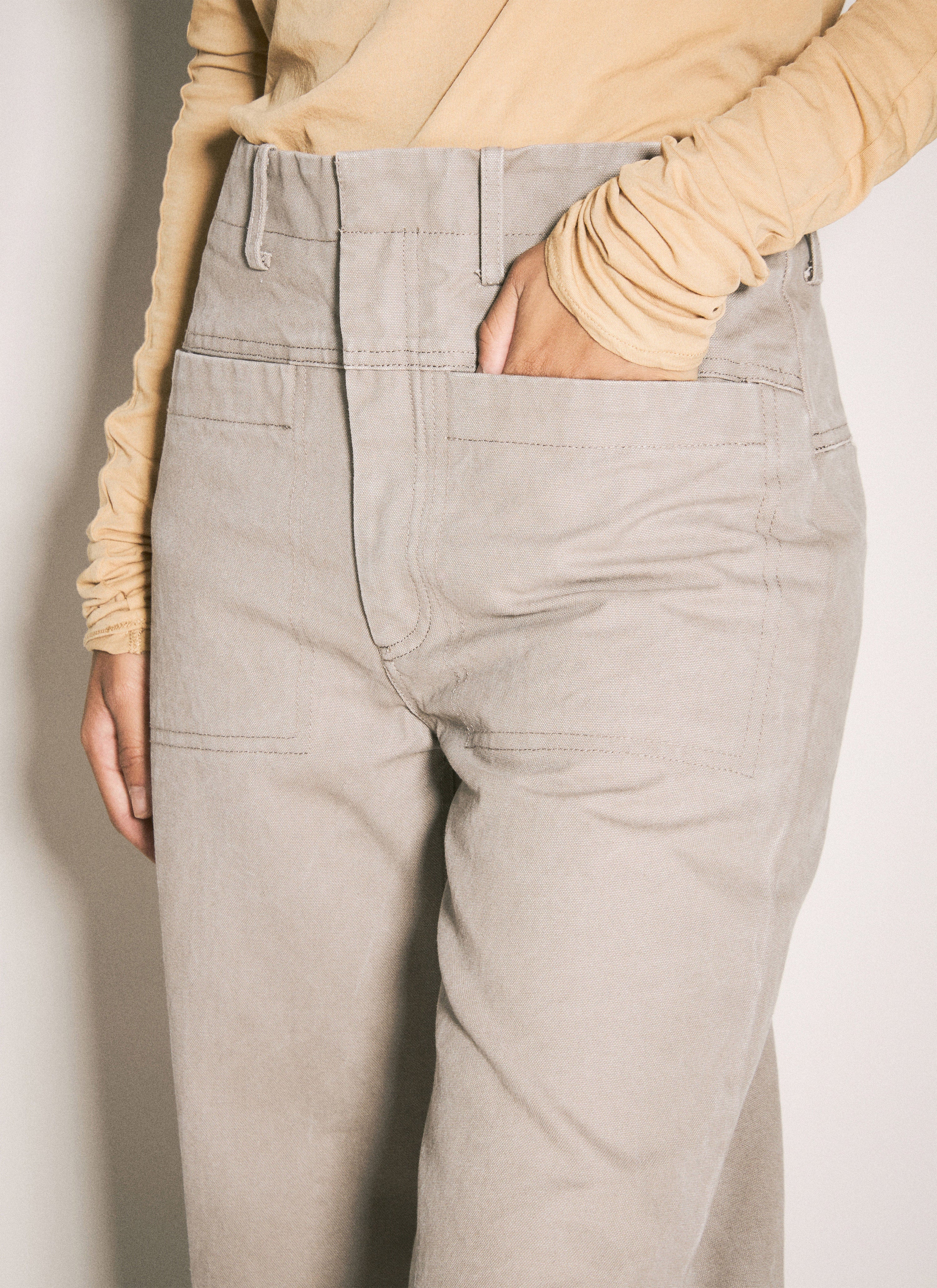 Heavy canvas pants