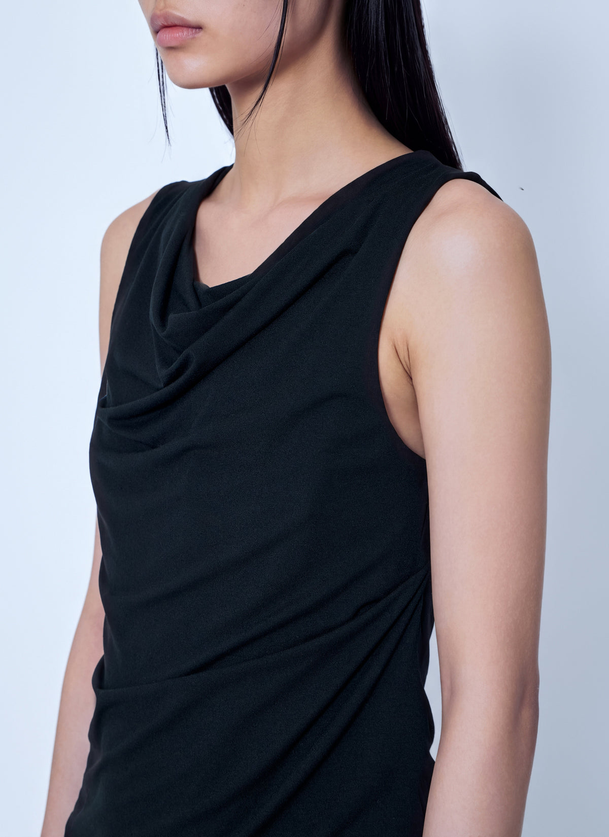 Drape maxi dress