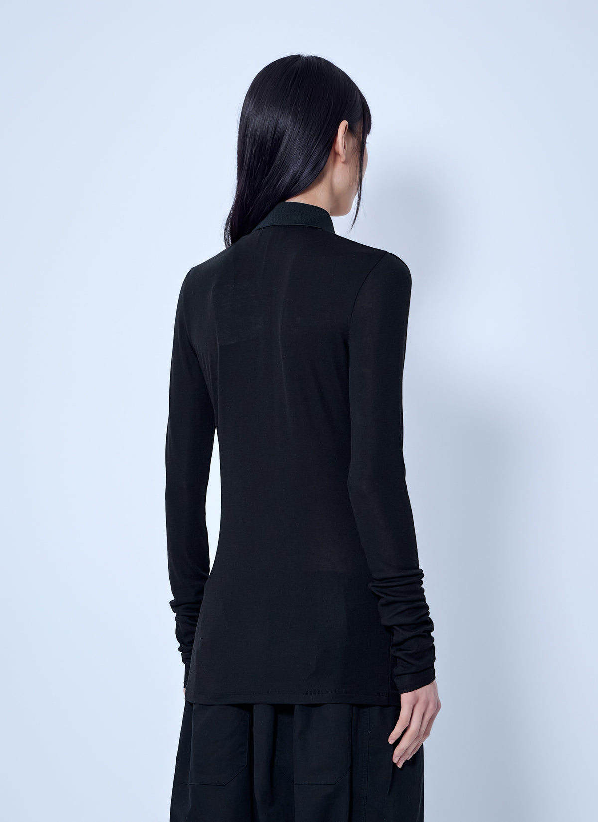 Long sleeve polo
