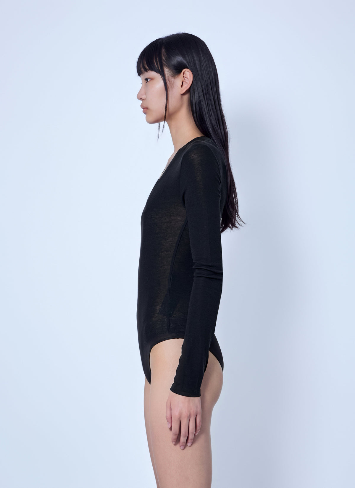 Circle neck bodysuit