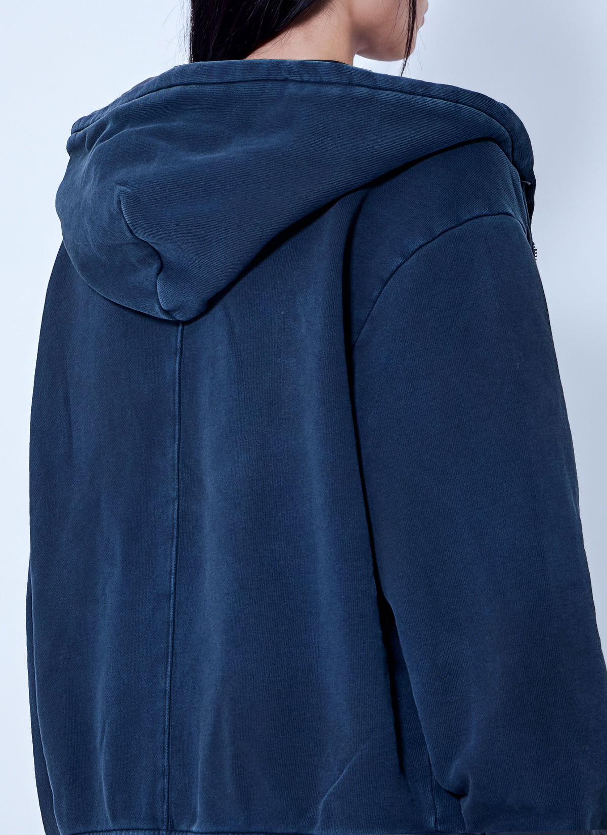 Slim zip up hoodie