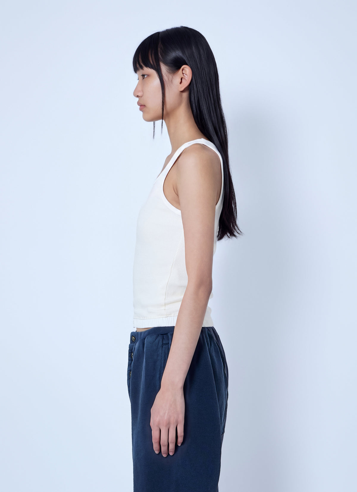 Ribbed tank top