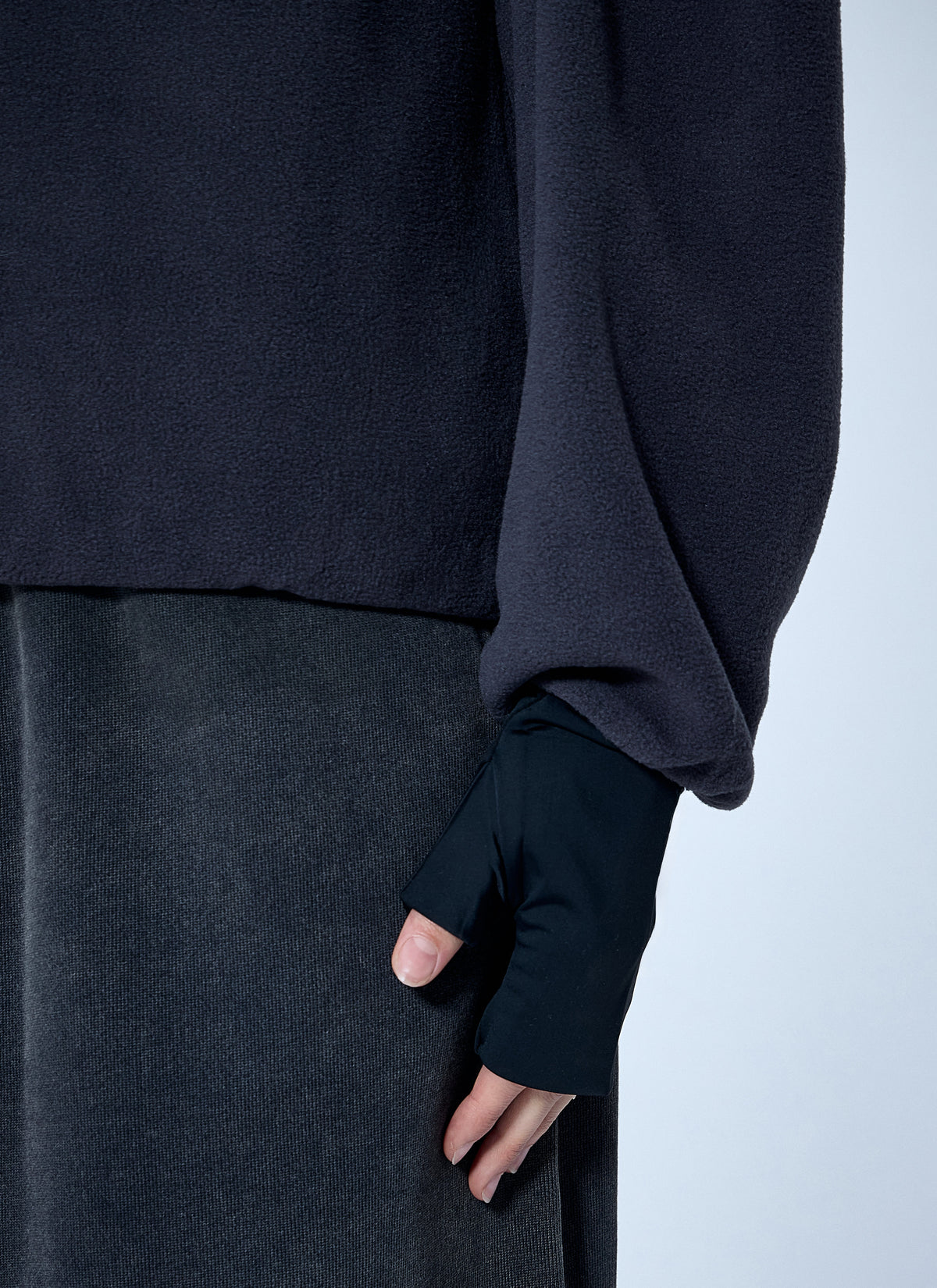 Half-zip fleece pullover